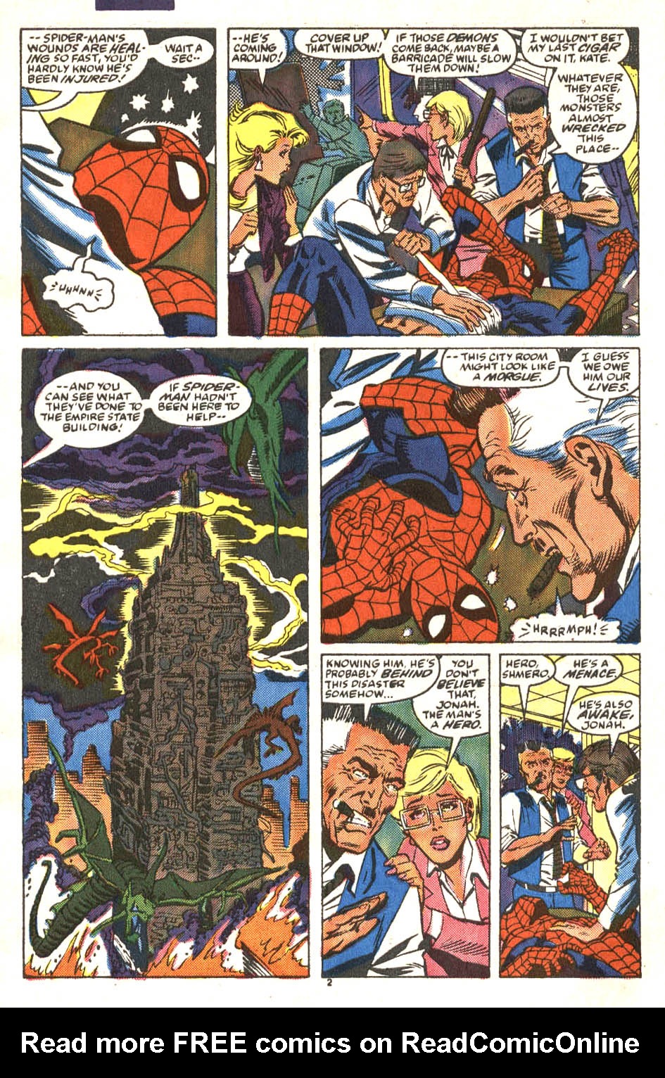 Read online Web of Spider-Man (1985) comic -  Issue #48 - 3