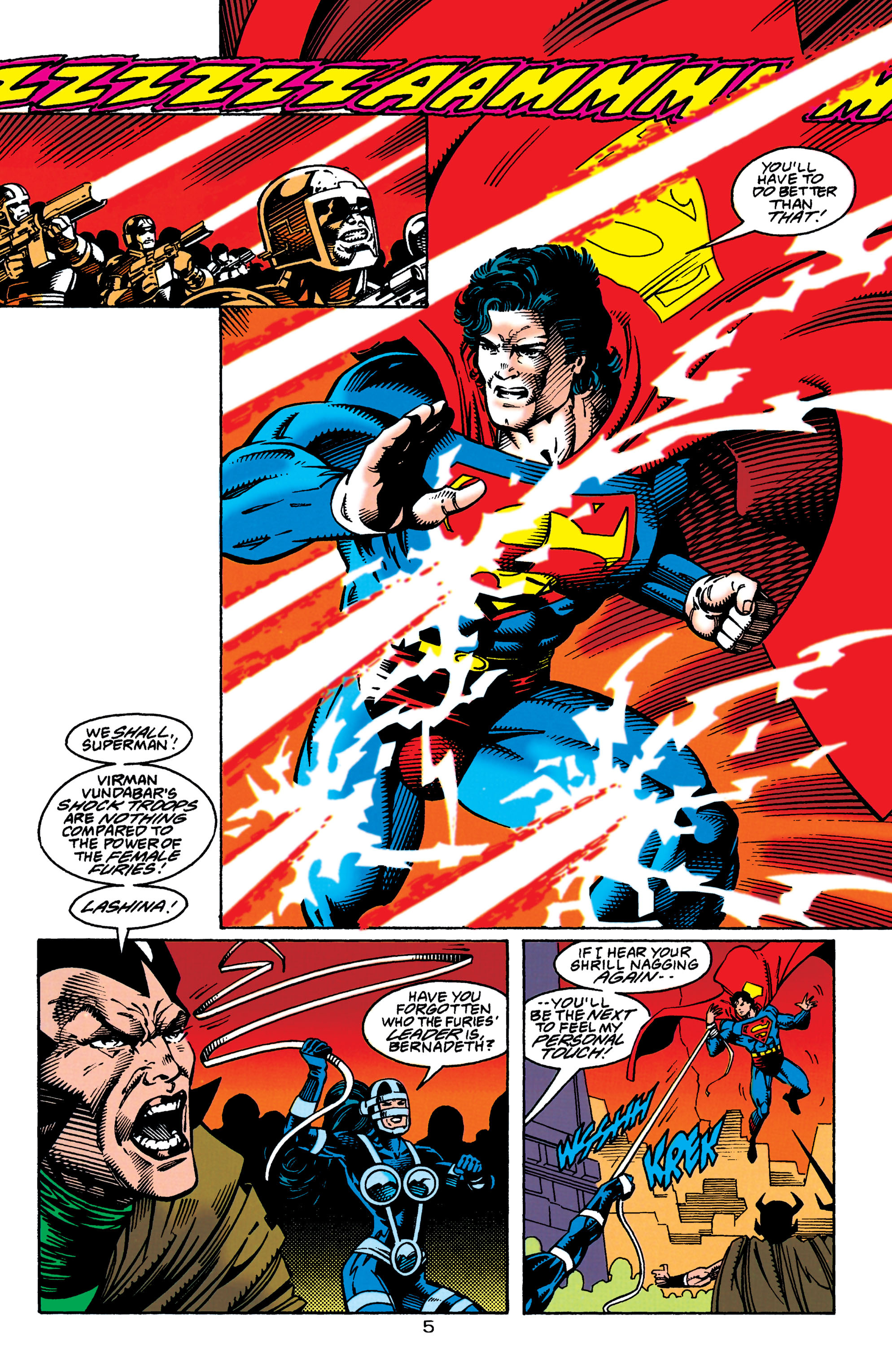 Read online Adventures of Superman (1987) comic -  Issue #518 - 5