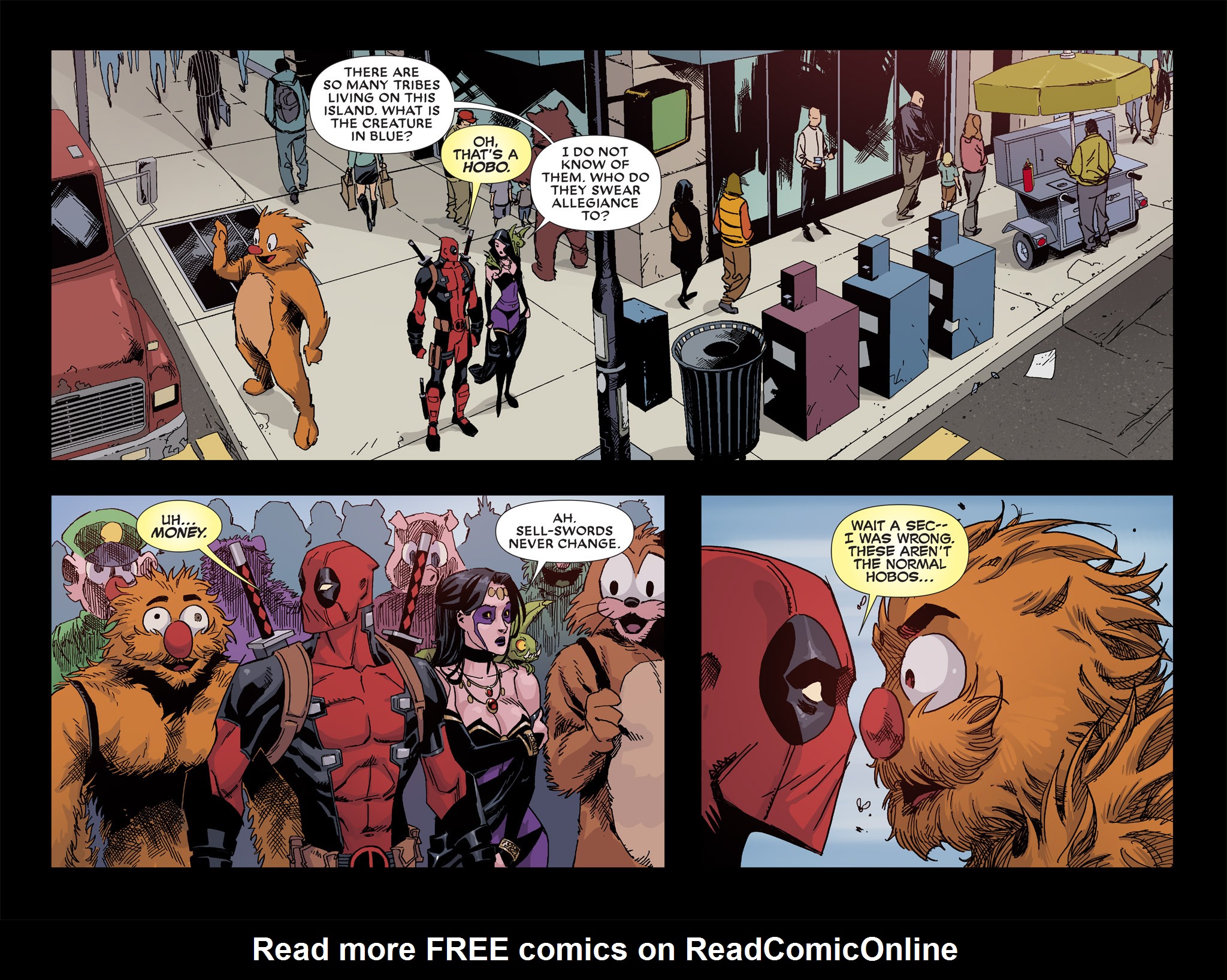 Read online Deadpool: Dracula's Gauntlet comic -  Issue # Part 7 - 4