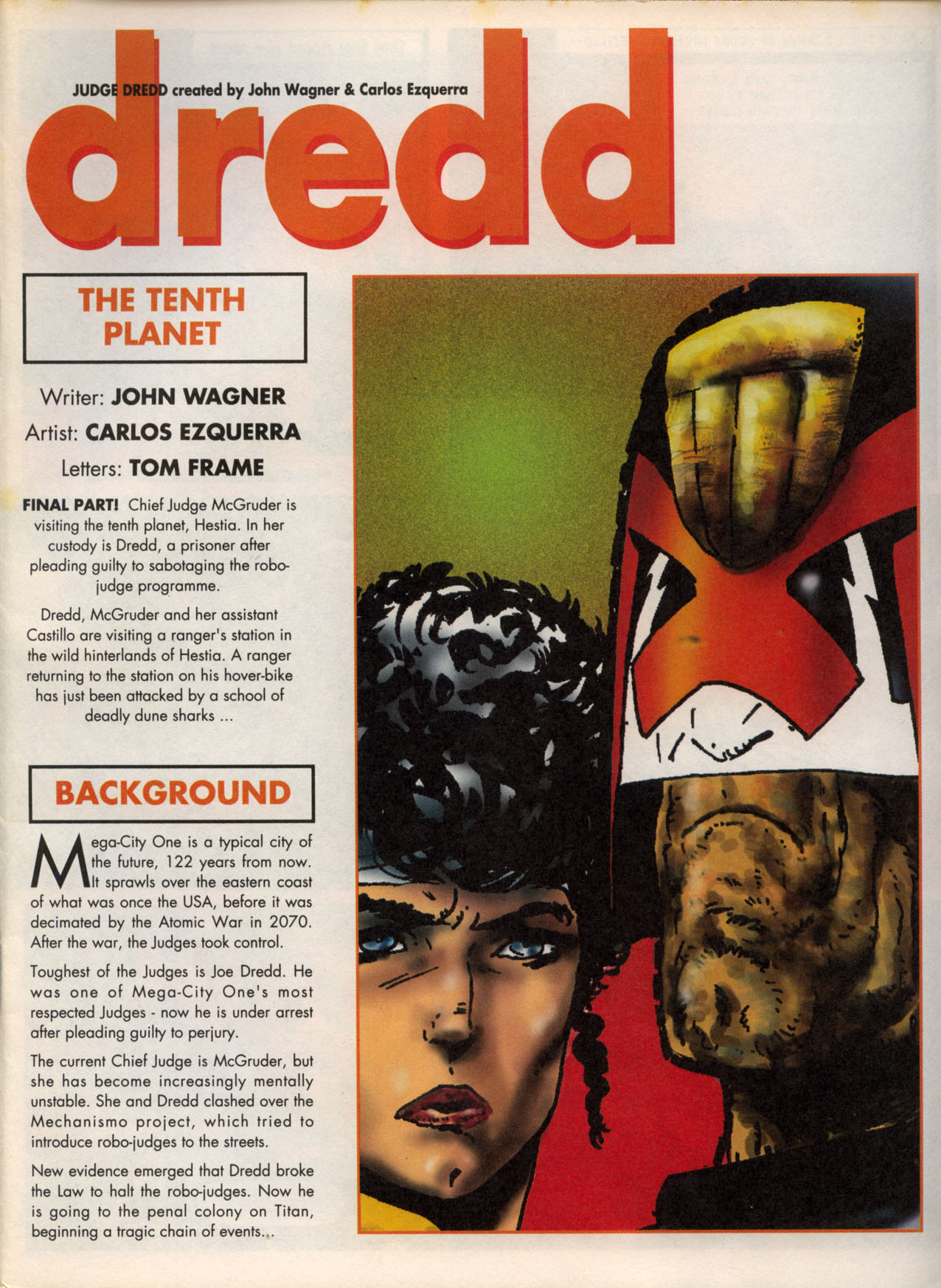 Read online Judge Dredd: The Megazine (vol. 2) comic -  Issue #62 - 3