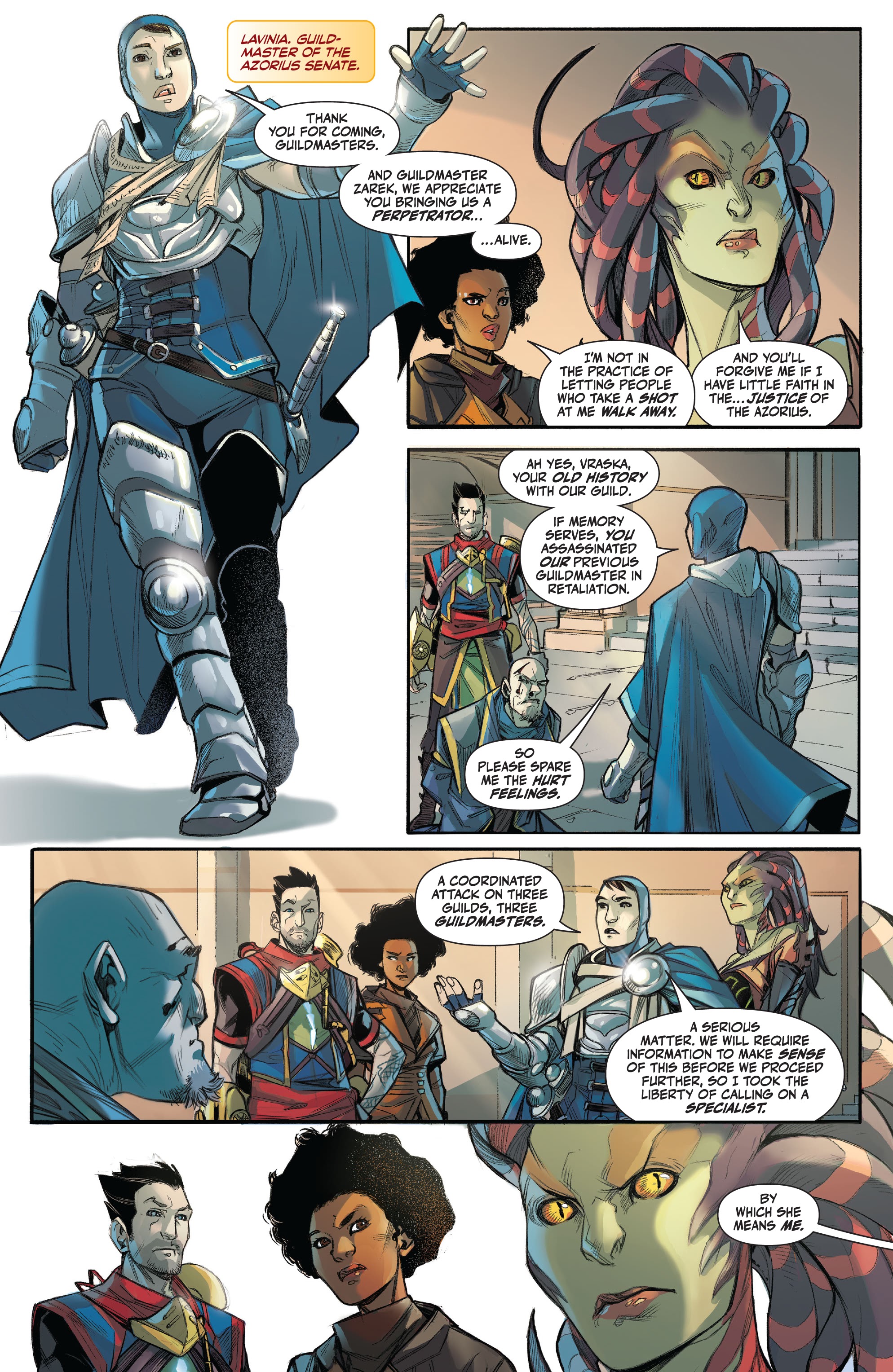 Read online Magic the Gathering (2021) comic -  Issue #1 - 19