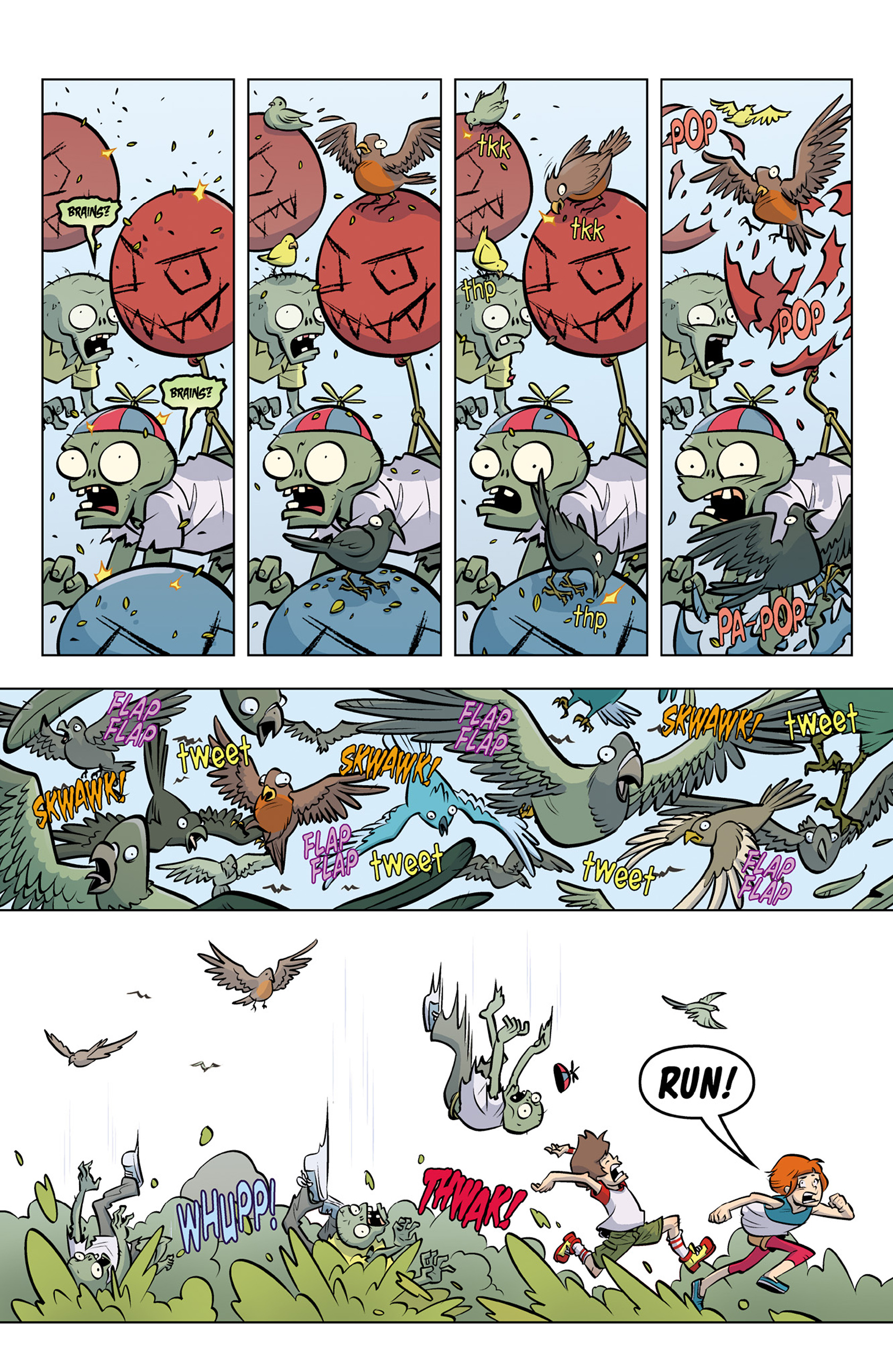 Read online Plants vs. Zombies: Bully For You comic -  Issue #2 - 7