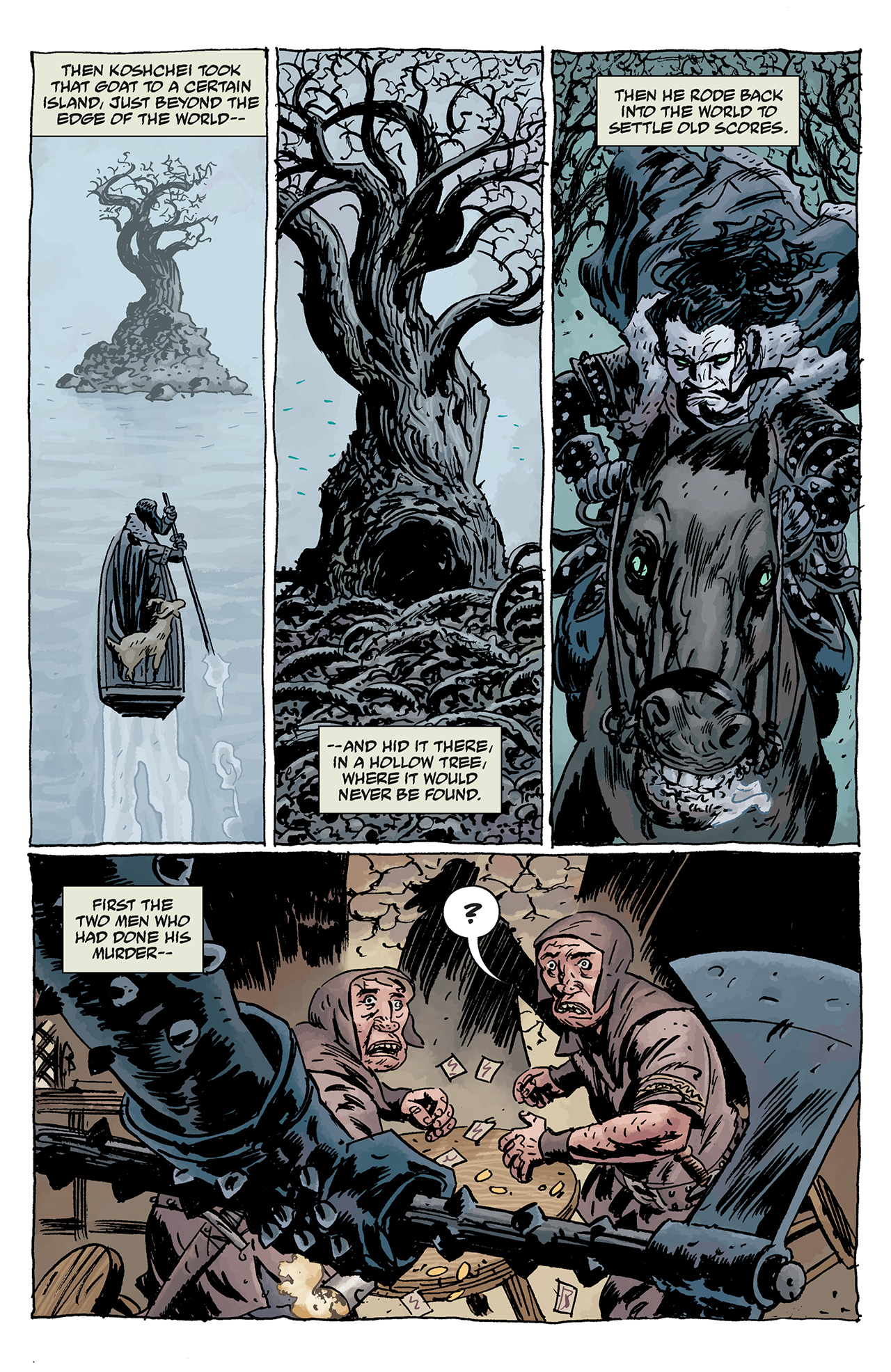 Read online Hellboy: The Wild Hunt comic -  Issue #3 - 25