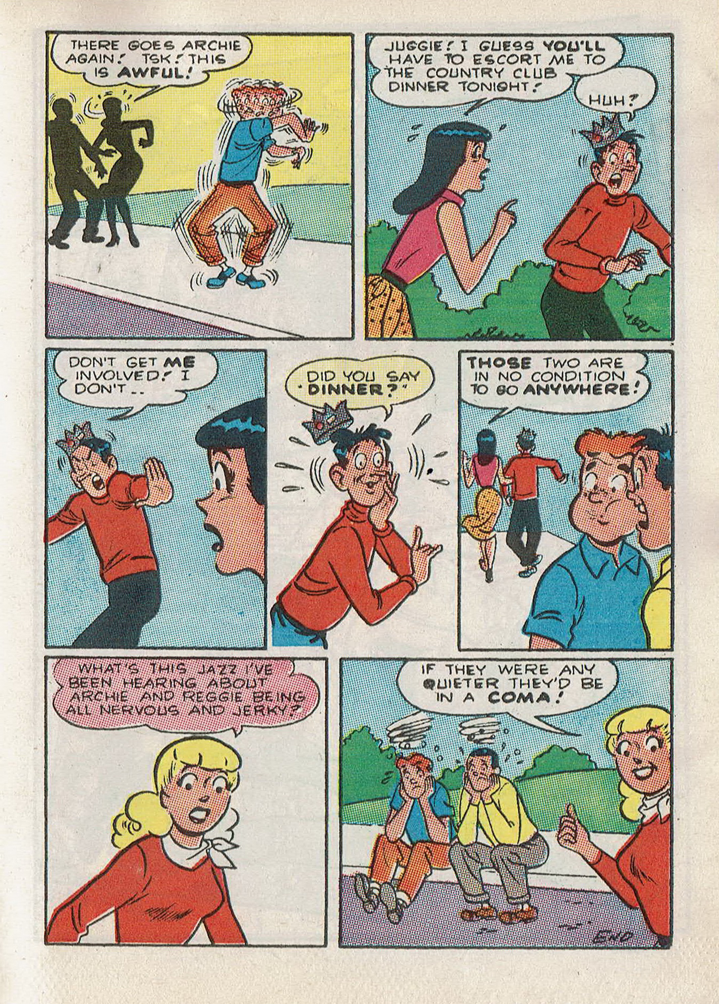 Read online Jughead Jones Comics Digest comic -  Issue #59 - 17