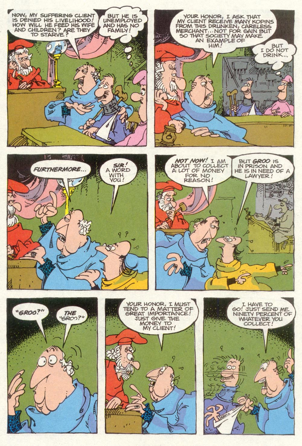 Read online Sergio Aragonés Groo the Wanderer comic -  Issue #90 - 9