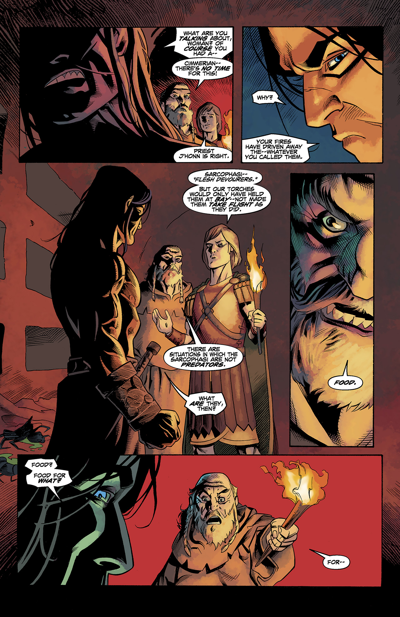 Read online Conan: Road of Kings comic -  Issue #8 - 23