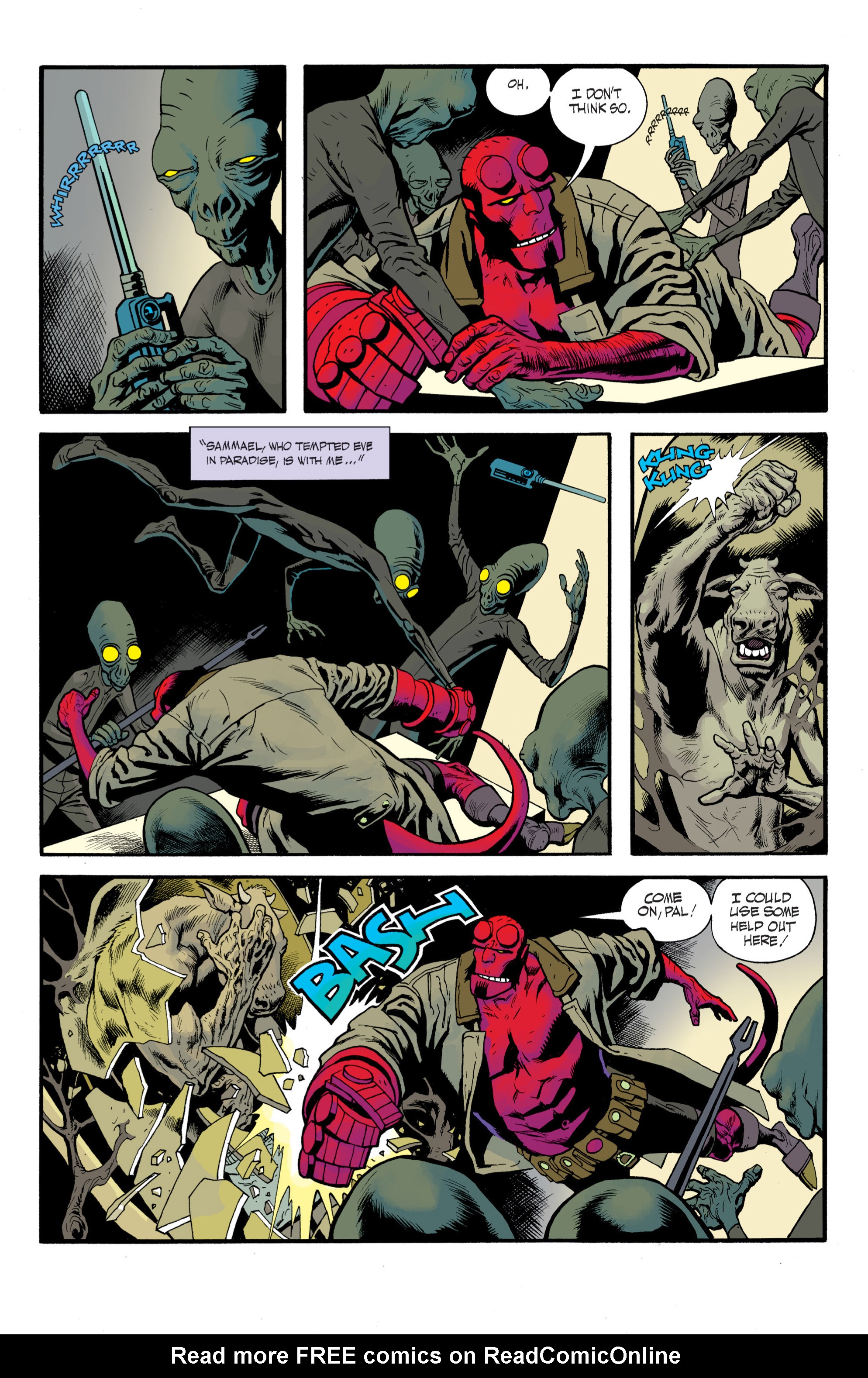 Read online Hellboy comic -  Issue #11 - 170