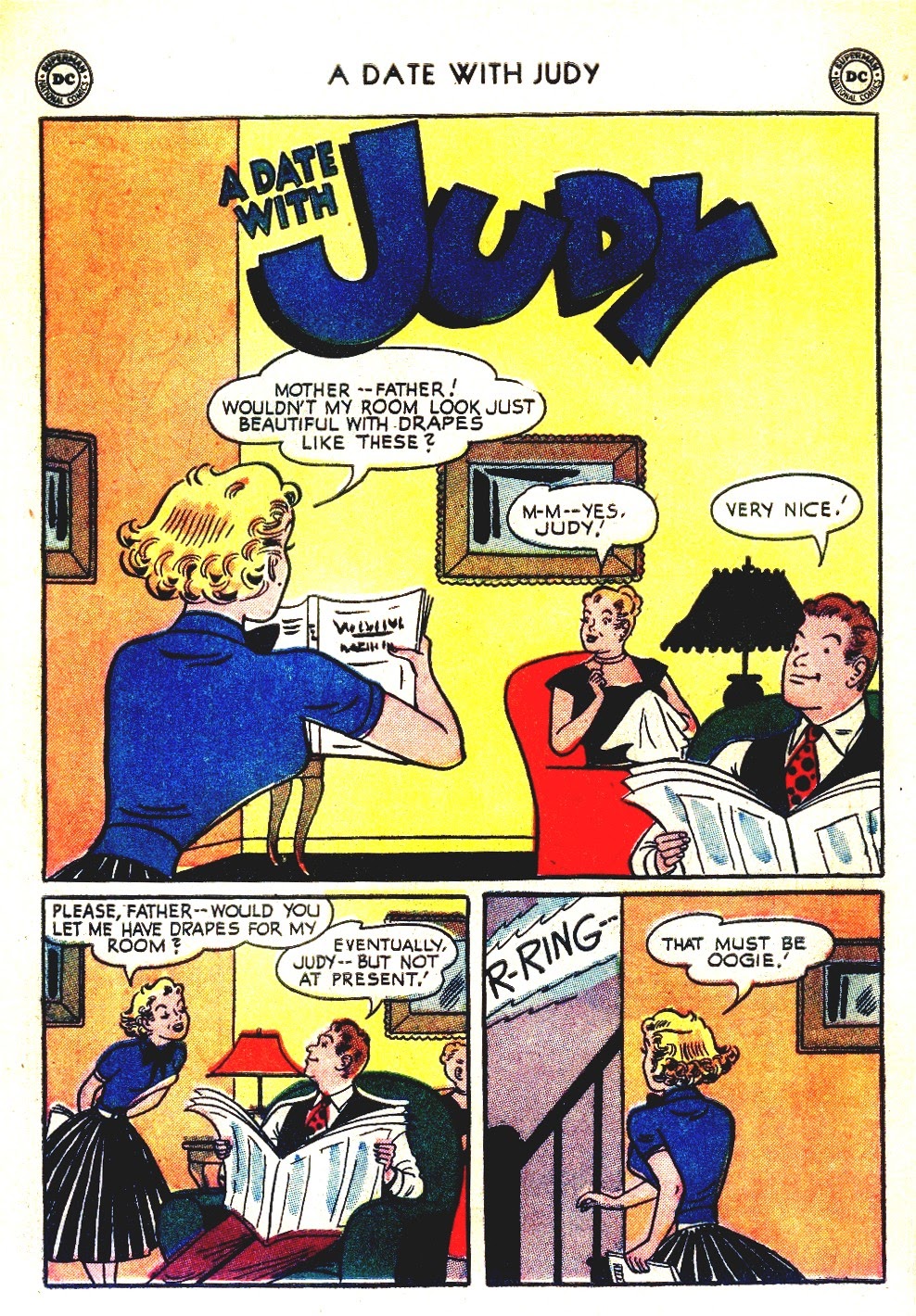 Read online A Date with Judy comic -  Issue #39 - 12