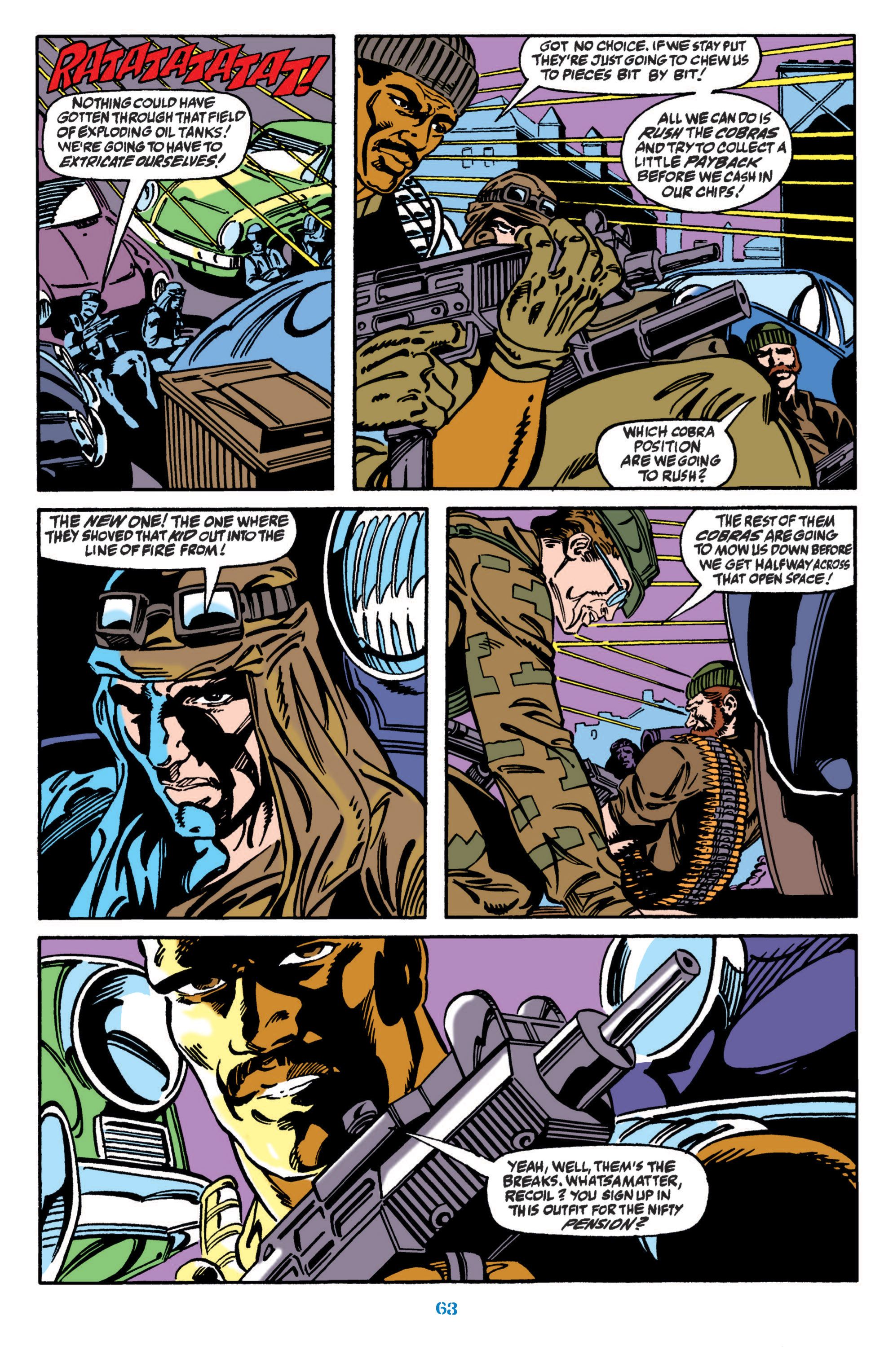 Read online Classic G.I. Joe comic -  Issue # TPB 12 (Part 1) - 64