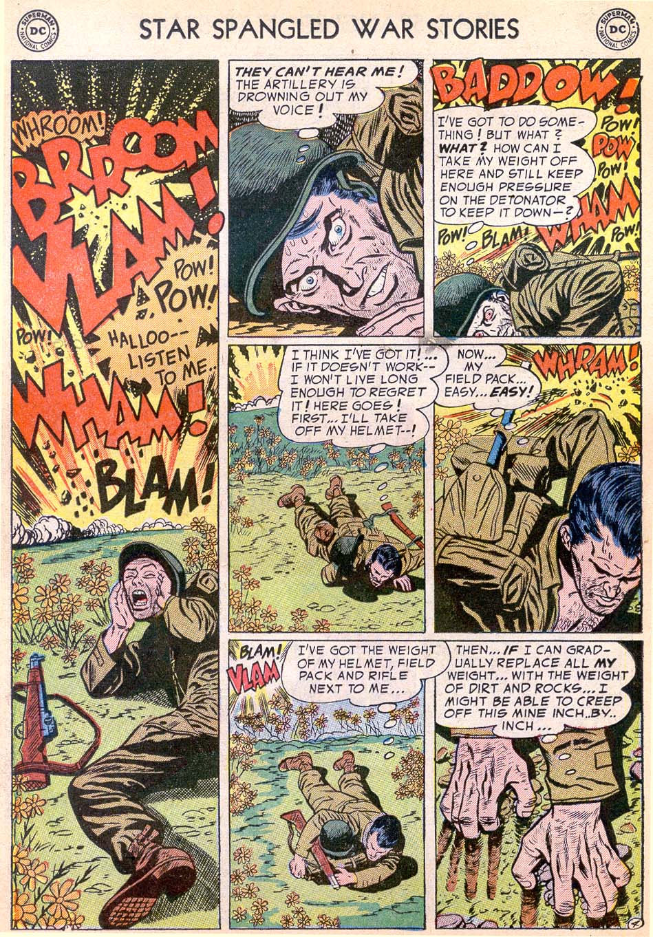 Read online Star Spangled War Stories (1952) comic -  Issue #18 - 14