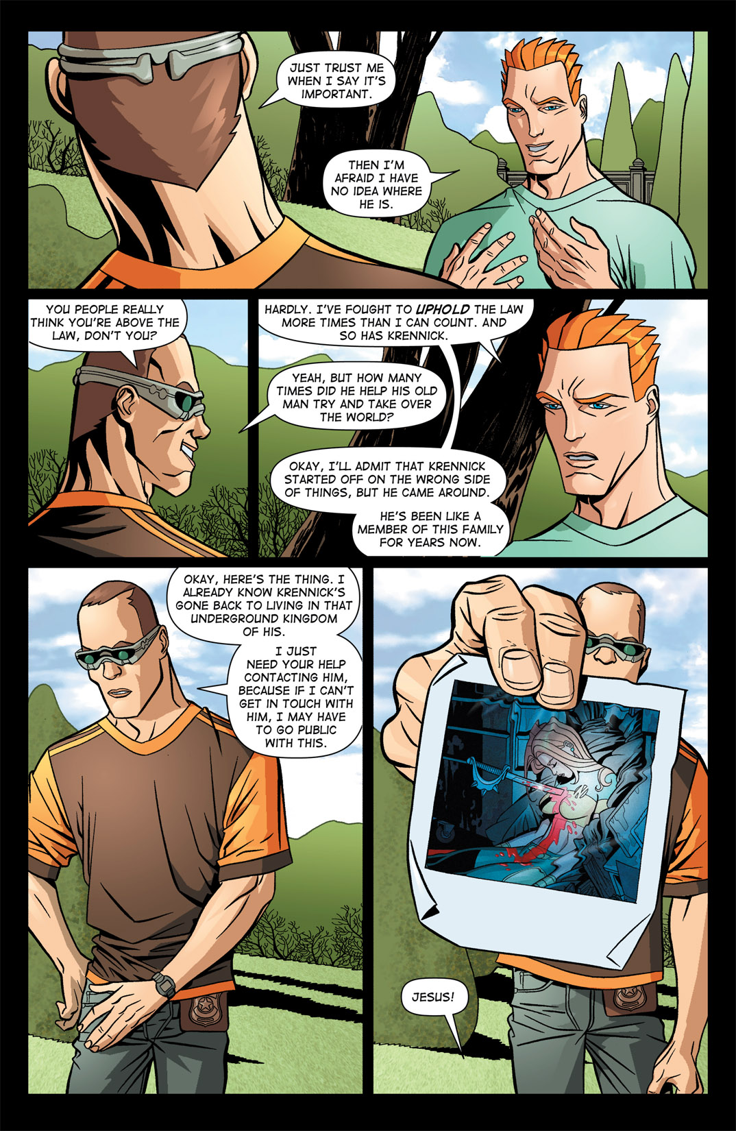 Read online Noble Causes (2004) comic -  Issue #1 - 11