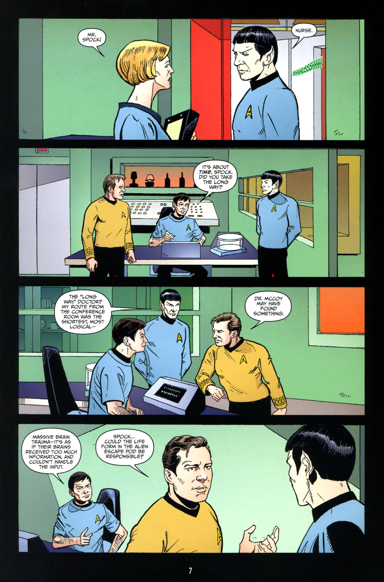 Read online Star Trek: Year Four comic -  Issue #3 - 9