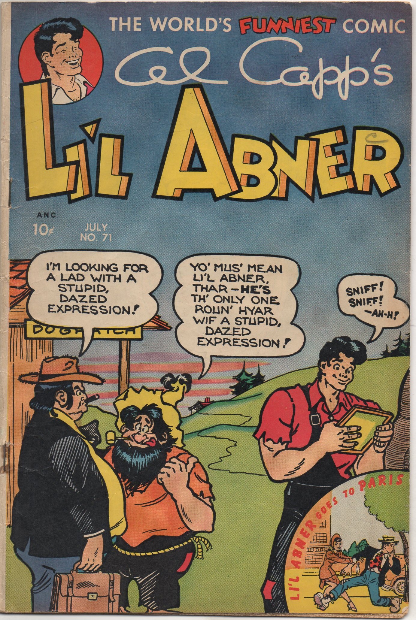 Read online Li'l Abner Comics comic -  Issue #71 - 1