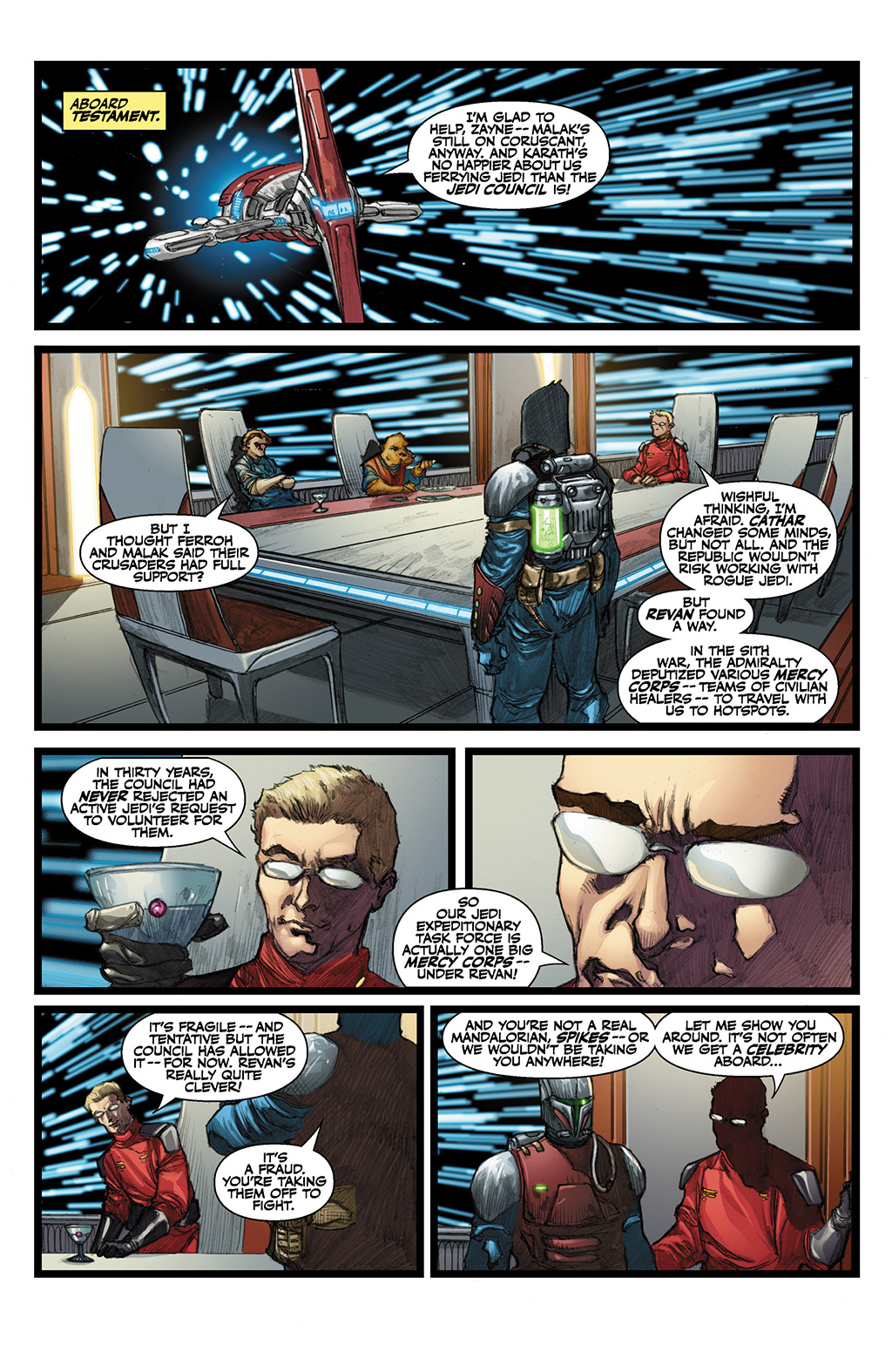 Read online Star Wars: Knights Of The Old Republic comic -  Issue #49 - 14