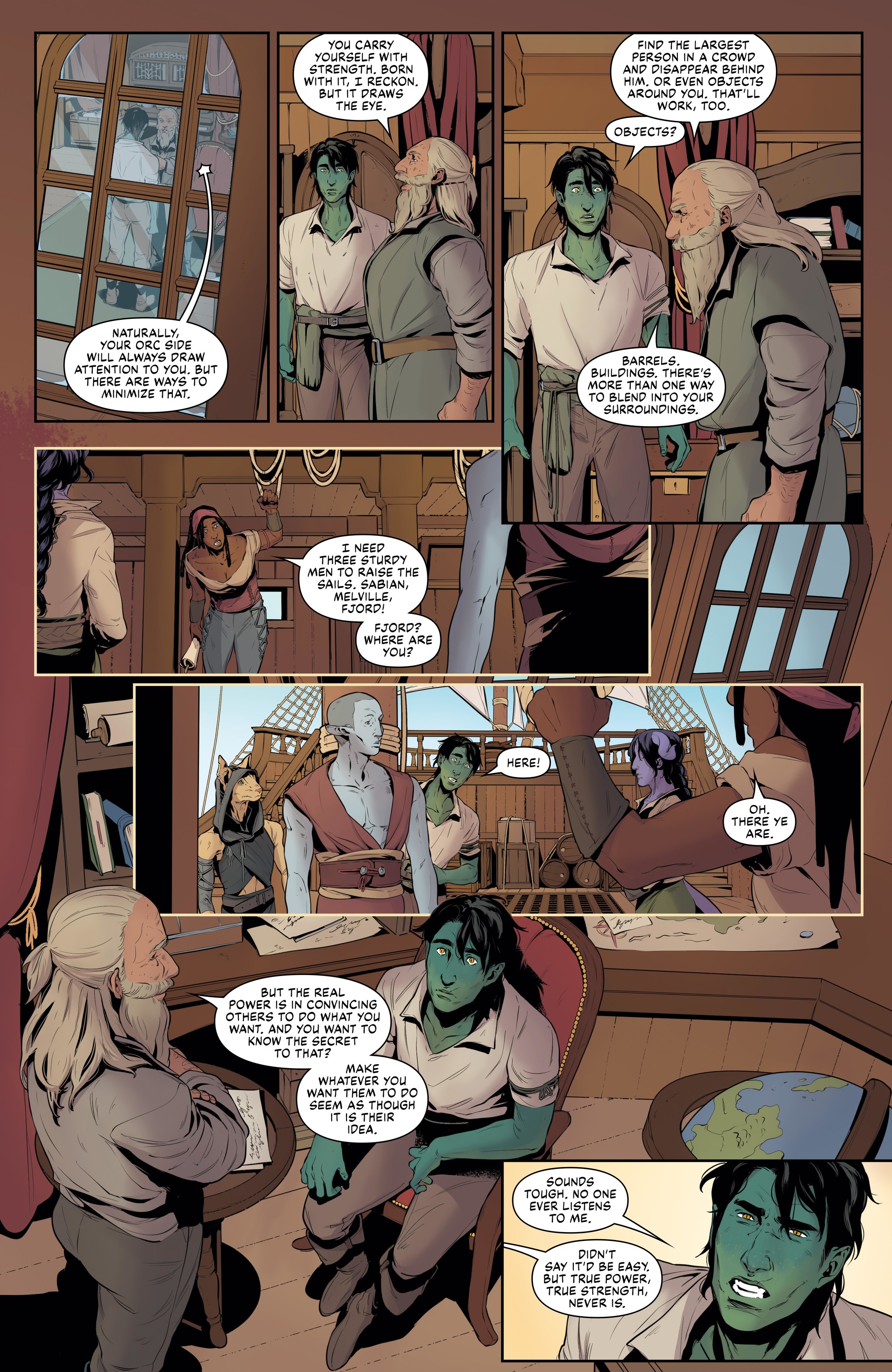 Read online Critical Role: The Mighty Nein Origins – Fjord Stone comic -  Issue # Full - 32