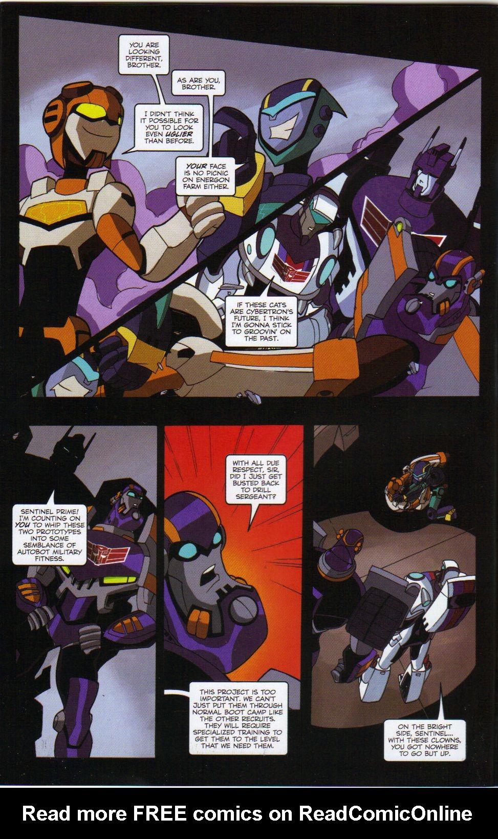Read online Transformers Animated: The Arrival comic -  Issue #6 - 10