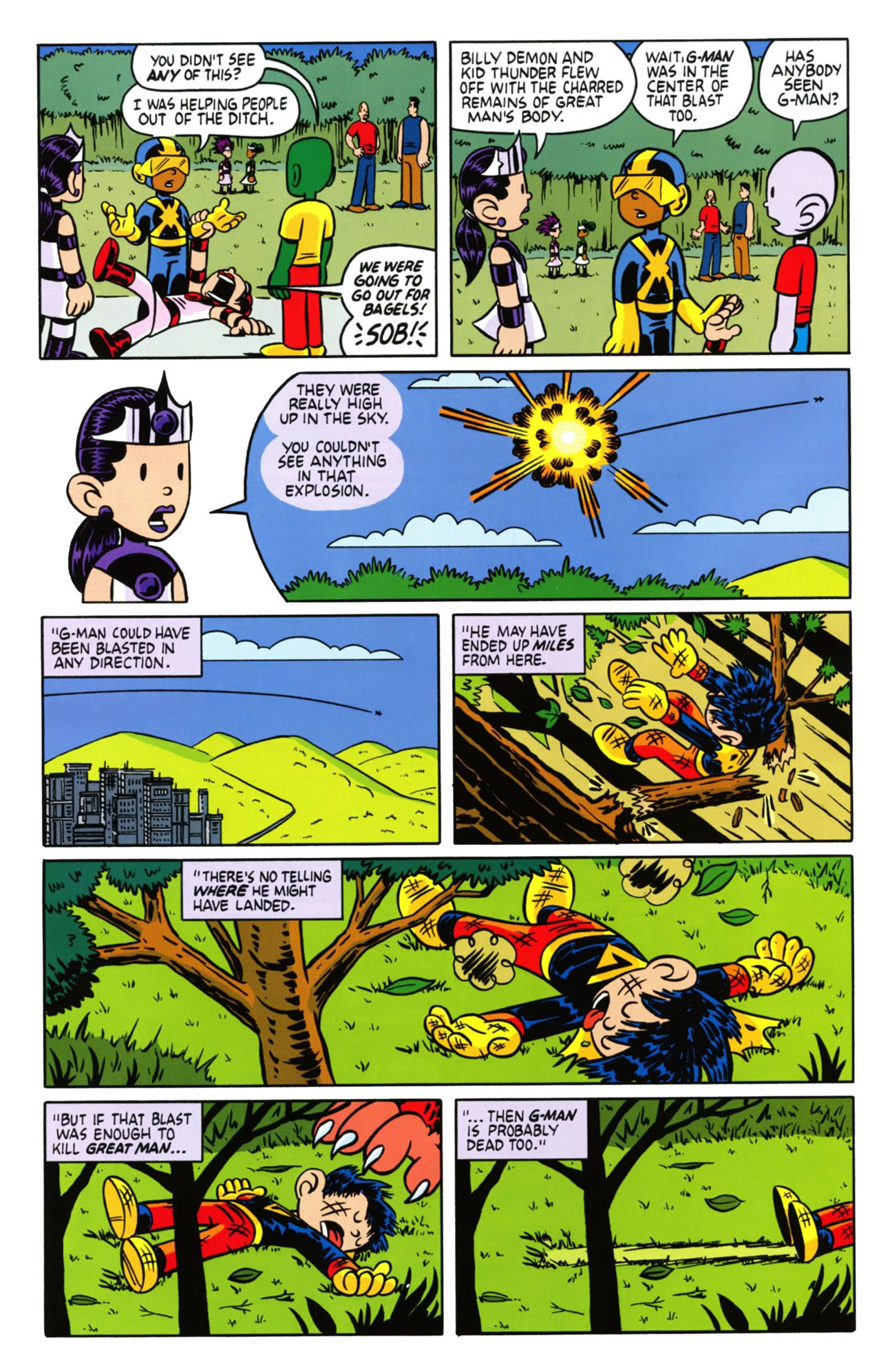 Read online G-Man: Cape Crisis comic -  Issue #4 - 10