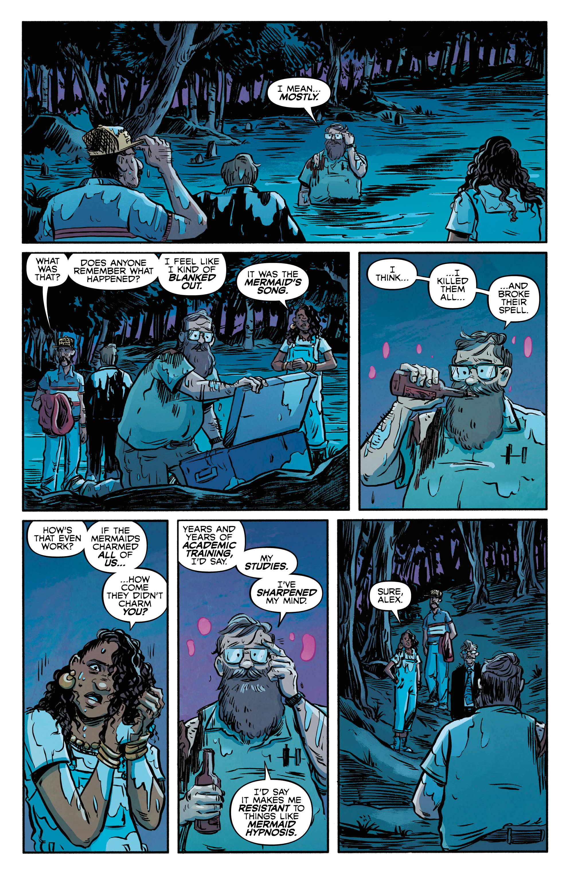 Read online Door to Door, Night by Night comic -  Issue #5 - 23