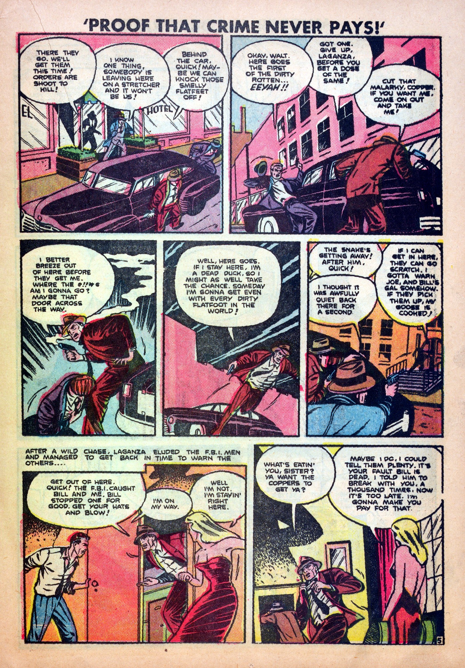 Read online Murder Incorporated (1948) comic -  Issue #7 - 17