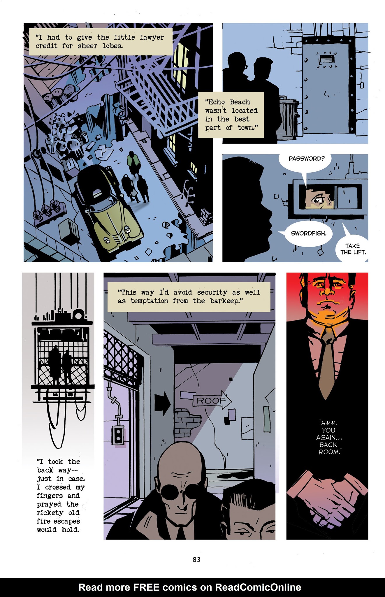 Read online Mister X: Eviction comic -  Issue # TPB - 82