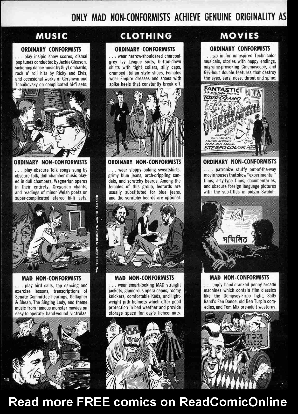 Read online MAD comic -  Issue #47 - 16