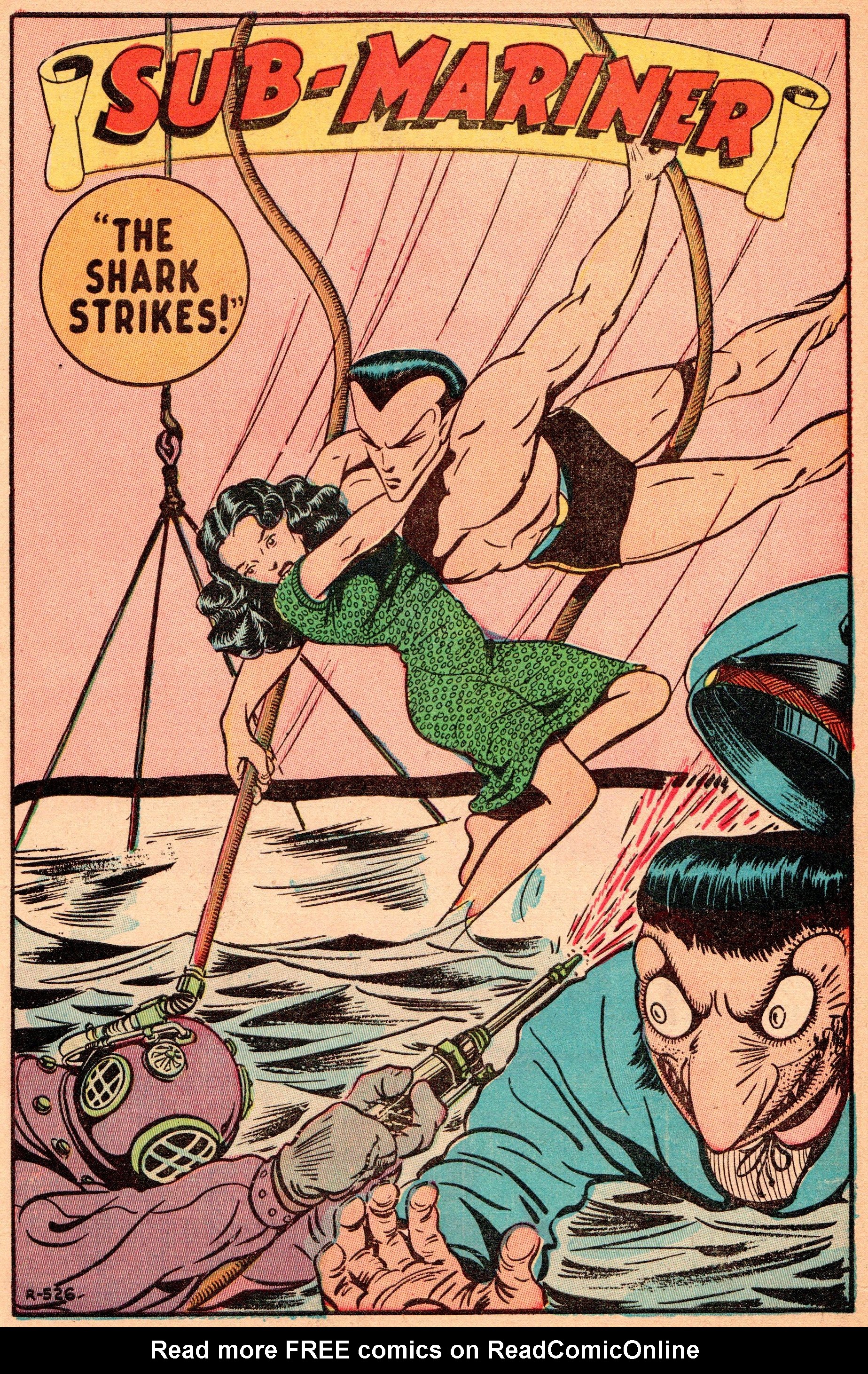 Read online Sub-Mariner Comics comic -  Issue #23 - 3
