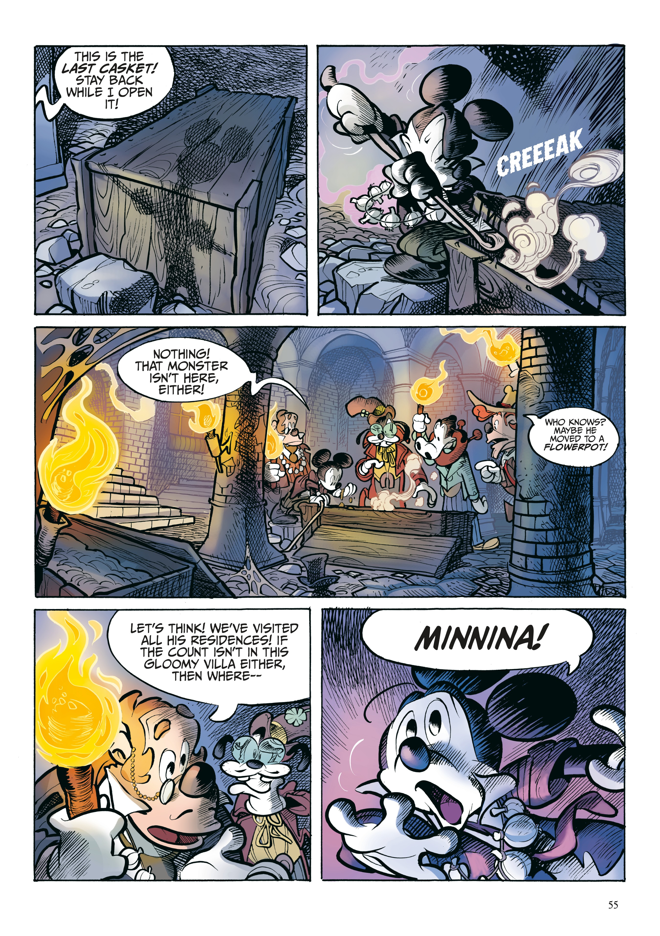 Read online Disney Dracula, Starring Mickey Mouse comic -  Issue # TPB - 55