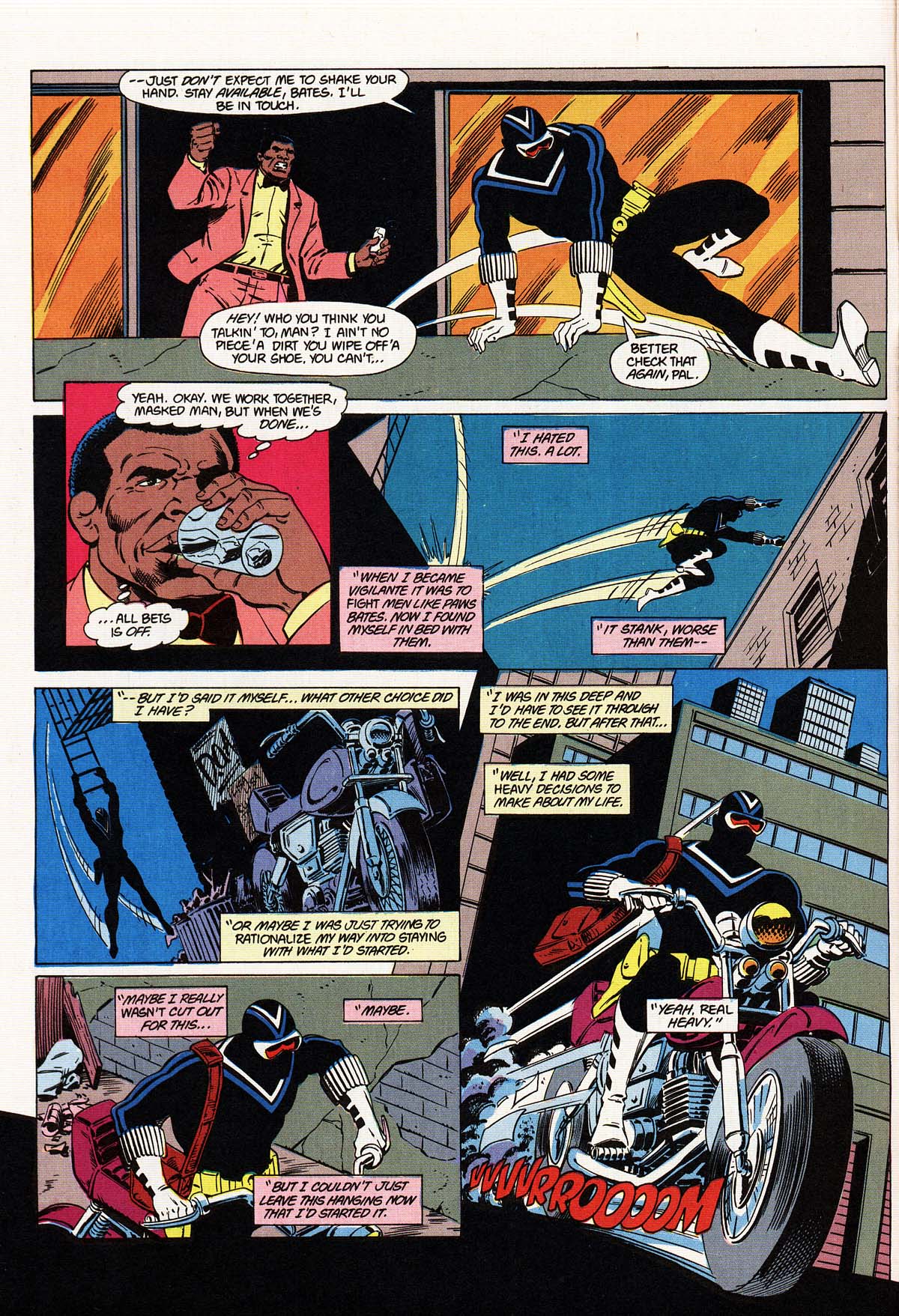 Read online Vigilante (1983) comic -  Issue #31 - 8