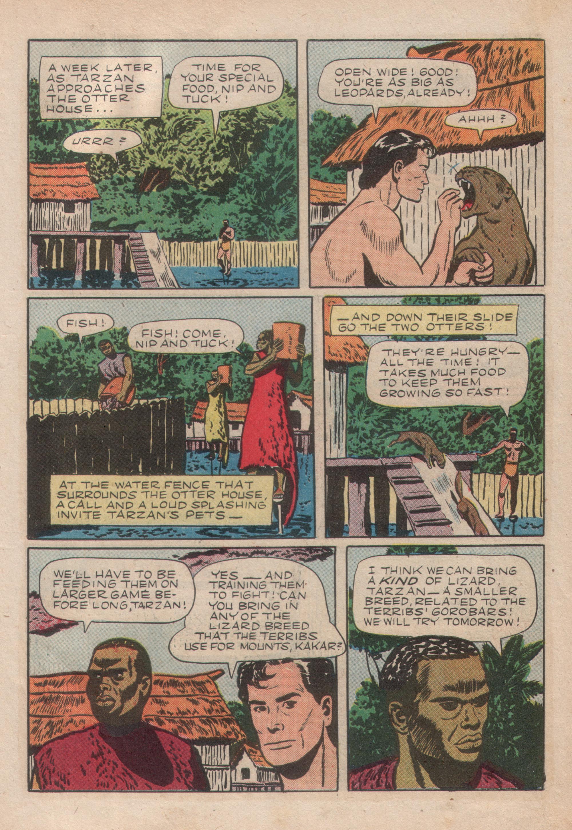 Read online Tarzan (1948) comic -  Issue #42 - 15