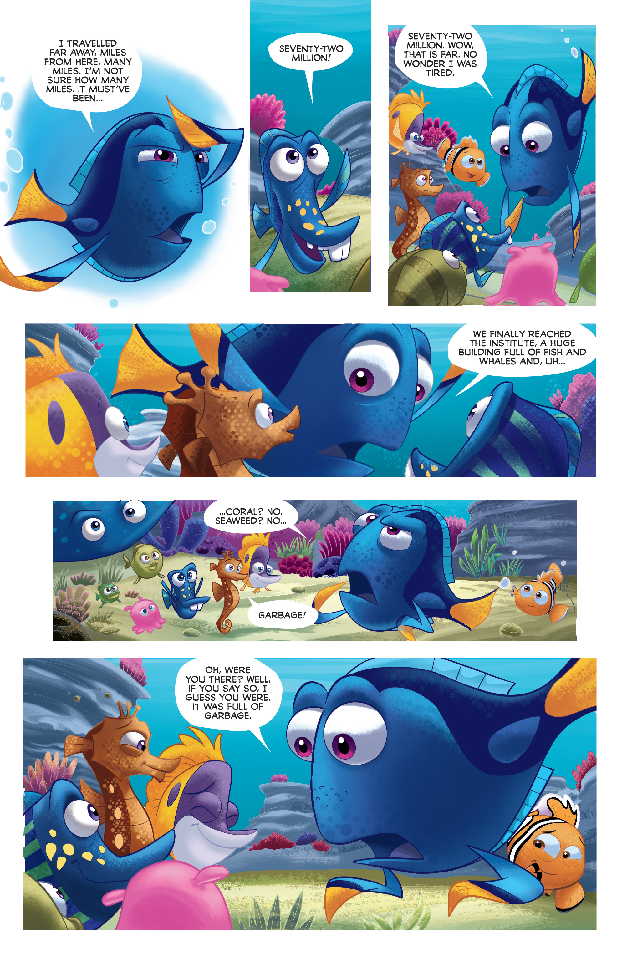 Read online Disney Pixar Finding Dory comic -  Issue #3 - 23