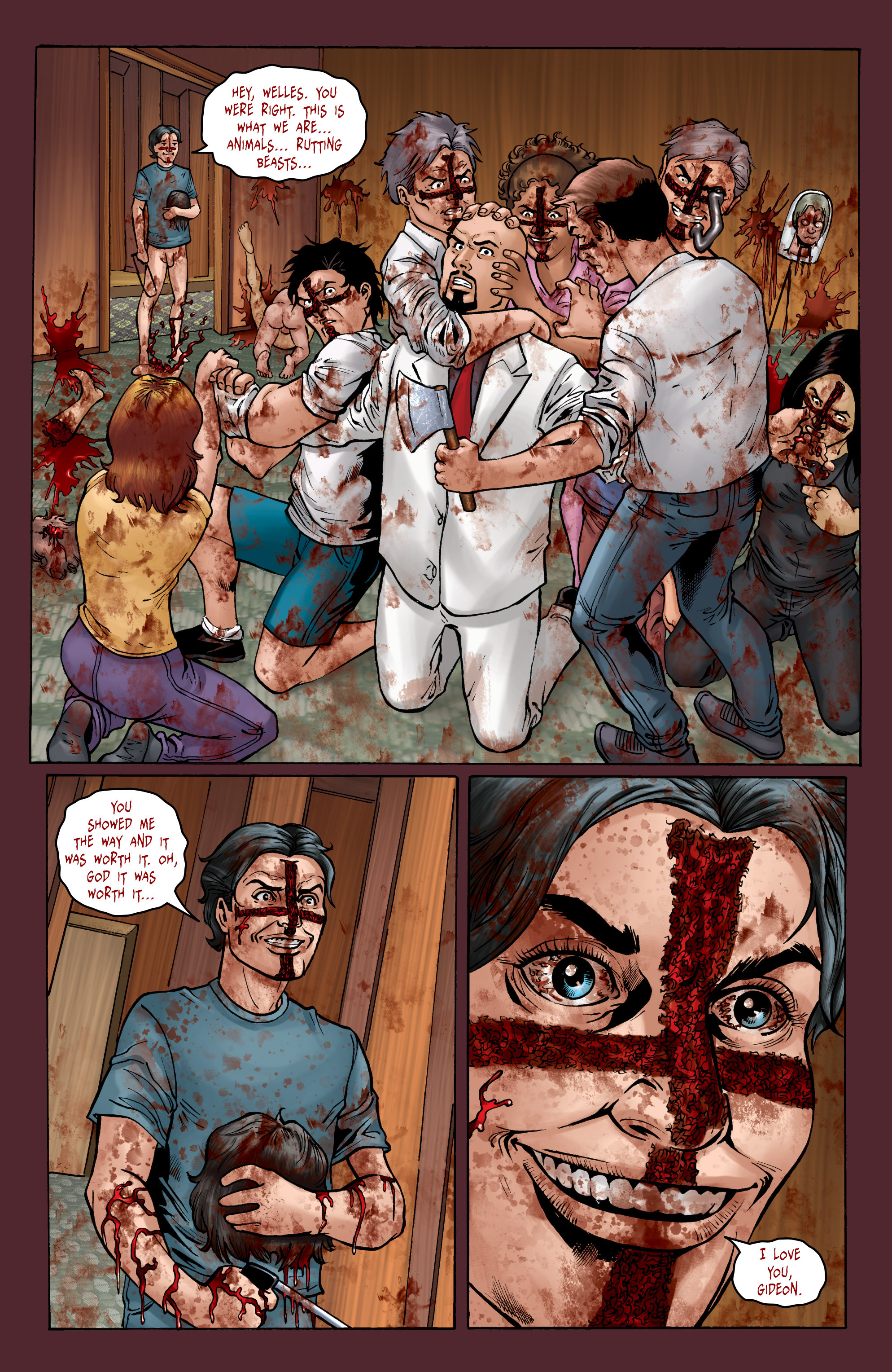 Read online Crossed: Badlands comic -  Issue #18 - 22