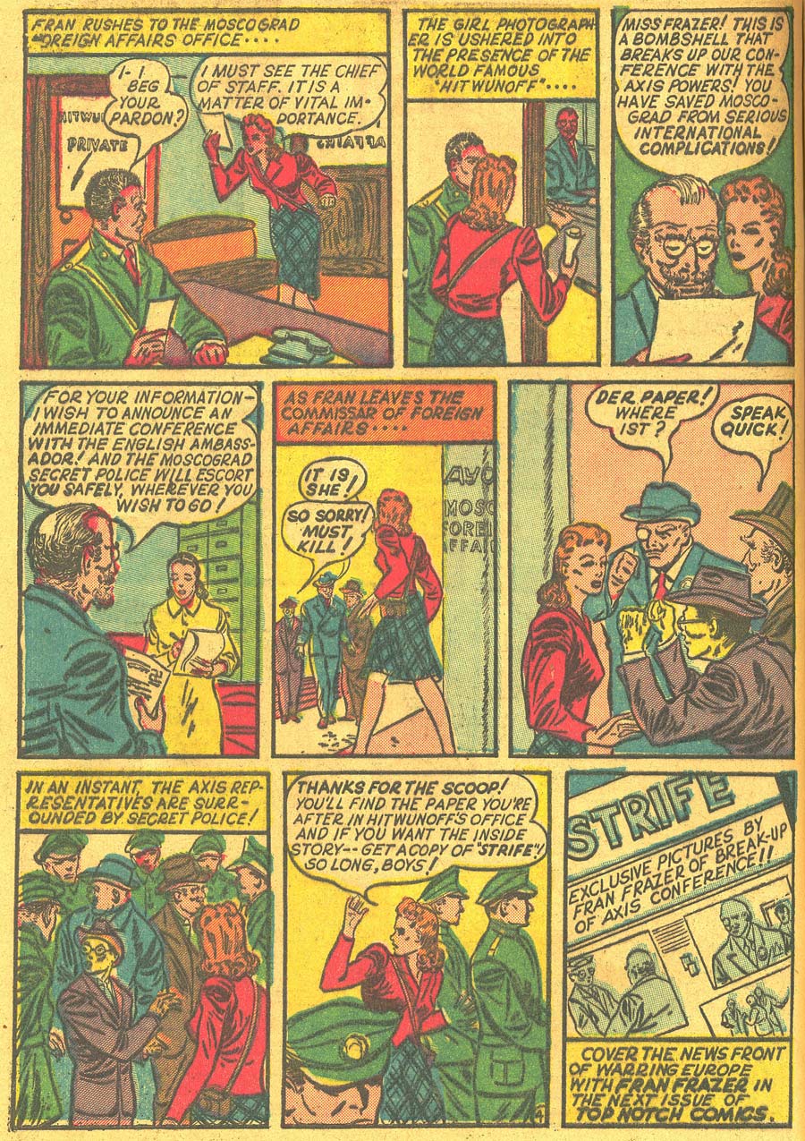 Read online Top-Notch Comics comic -  Issue #12 - 28