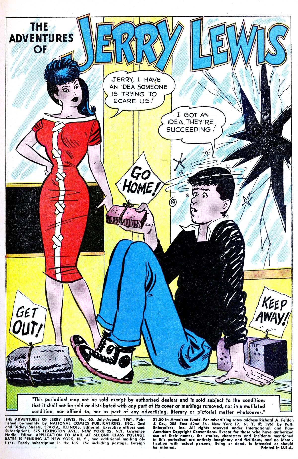 Read online The Adventures of Jerry Lewis comic -  Issue #65 - 3