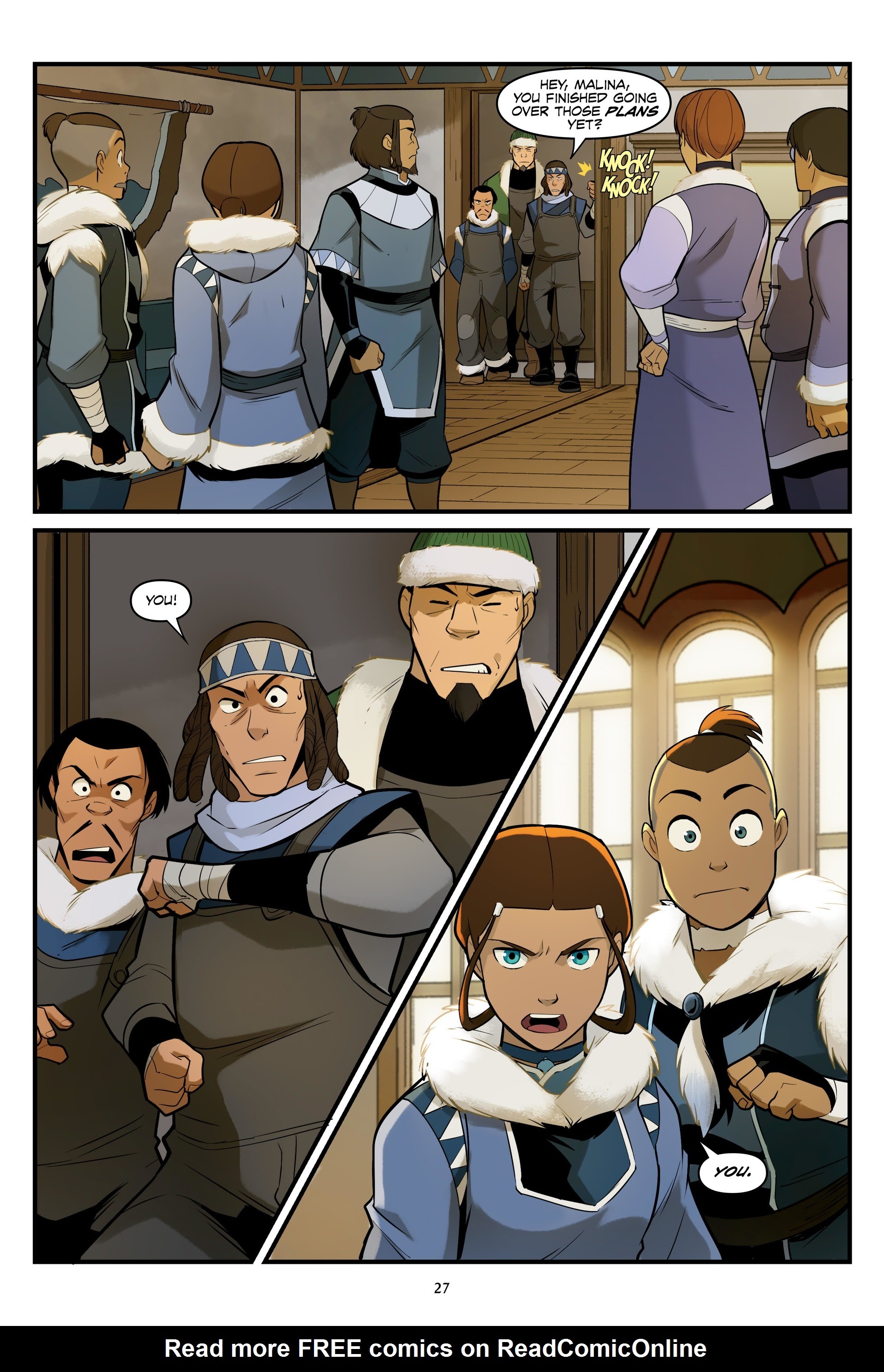 Read online Avatar: The Last Airbender--North and South Omnibus comic -  Issue # TPB (Part 1) - 27
