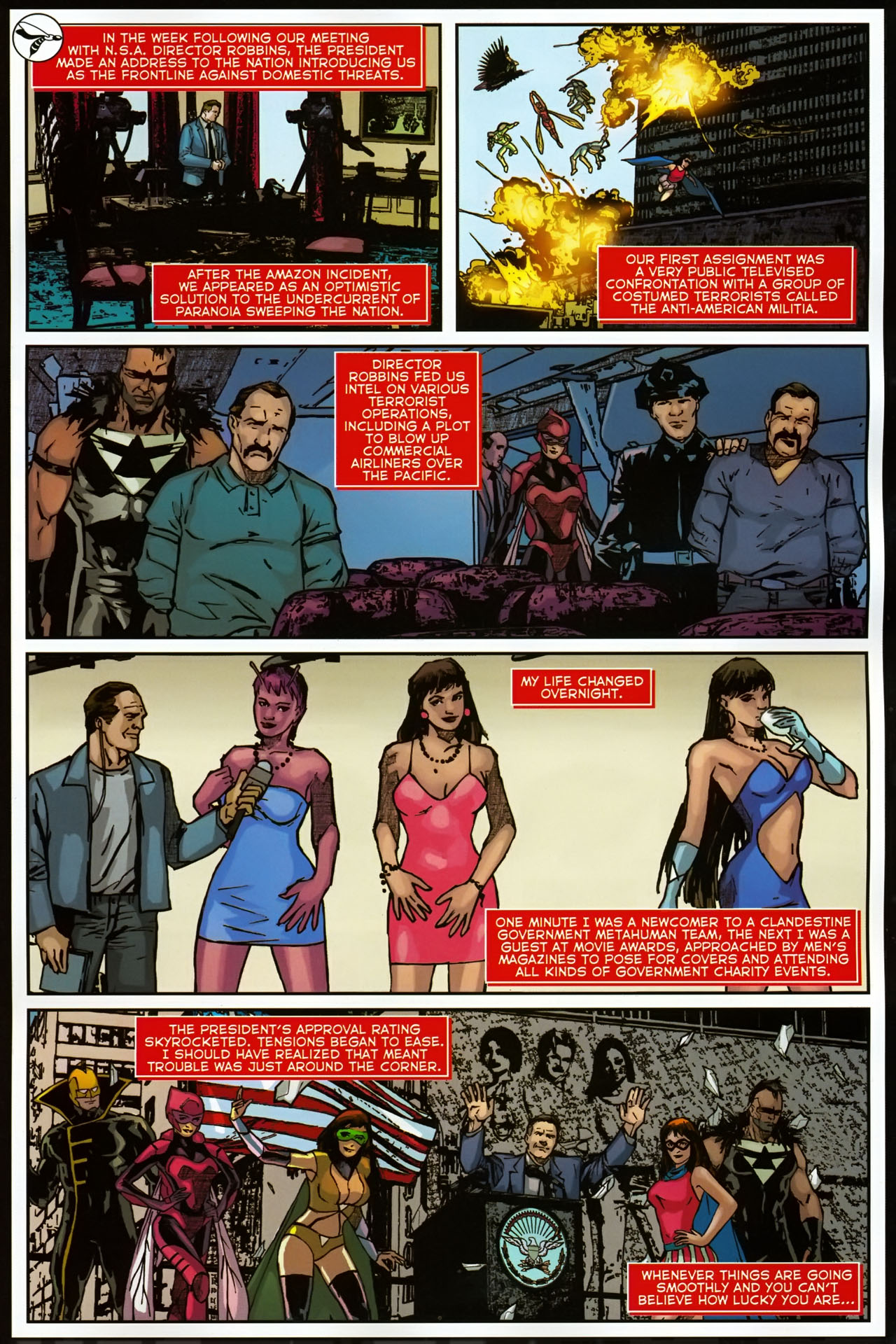 Read online Uncle Sam and the Freedom Fighters (2007) comic -  Issue #1 - 20