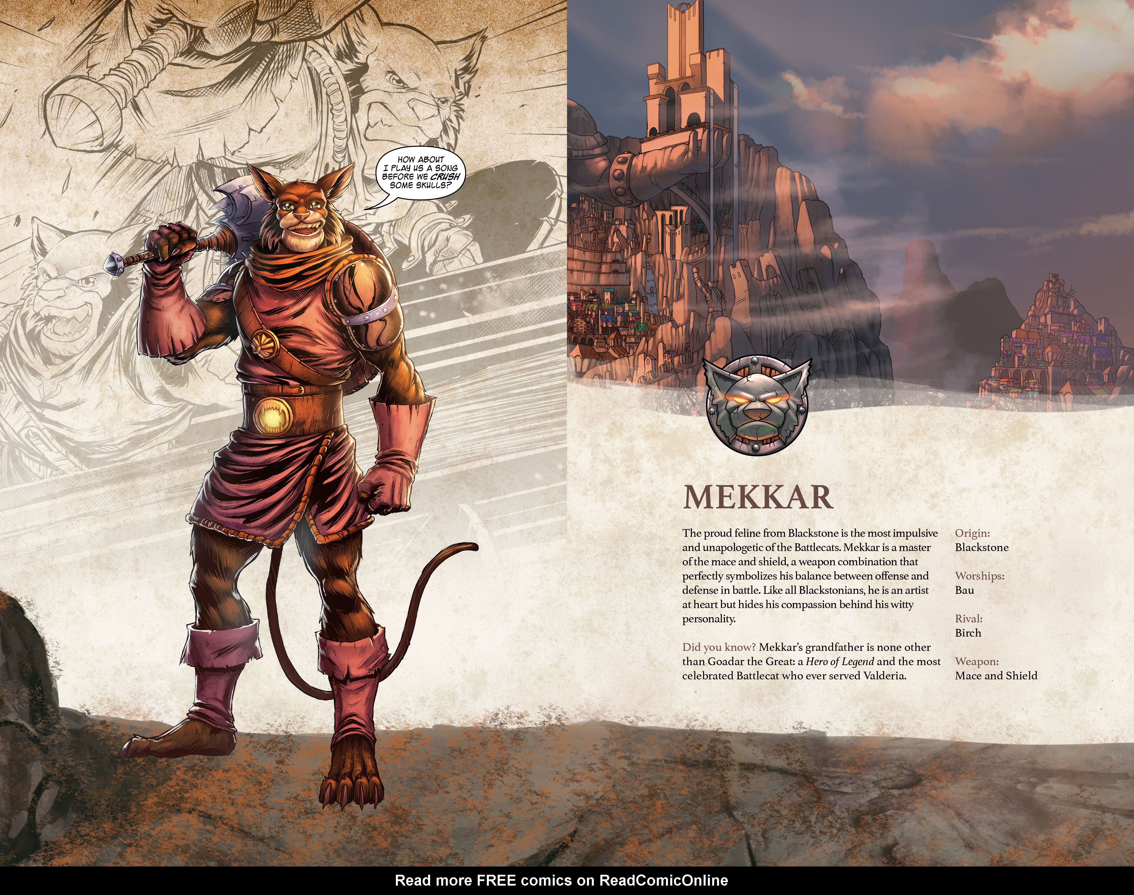 Read online Battlecats: Tales of Valderia comic -  Issue #3 - 19