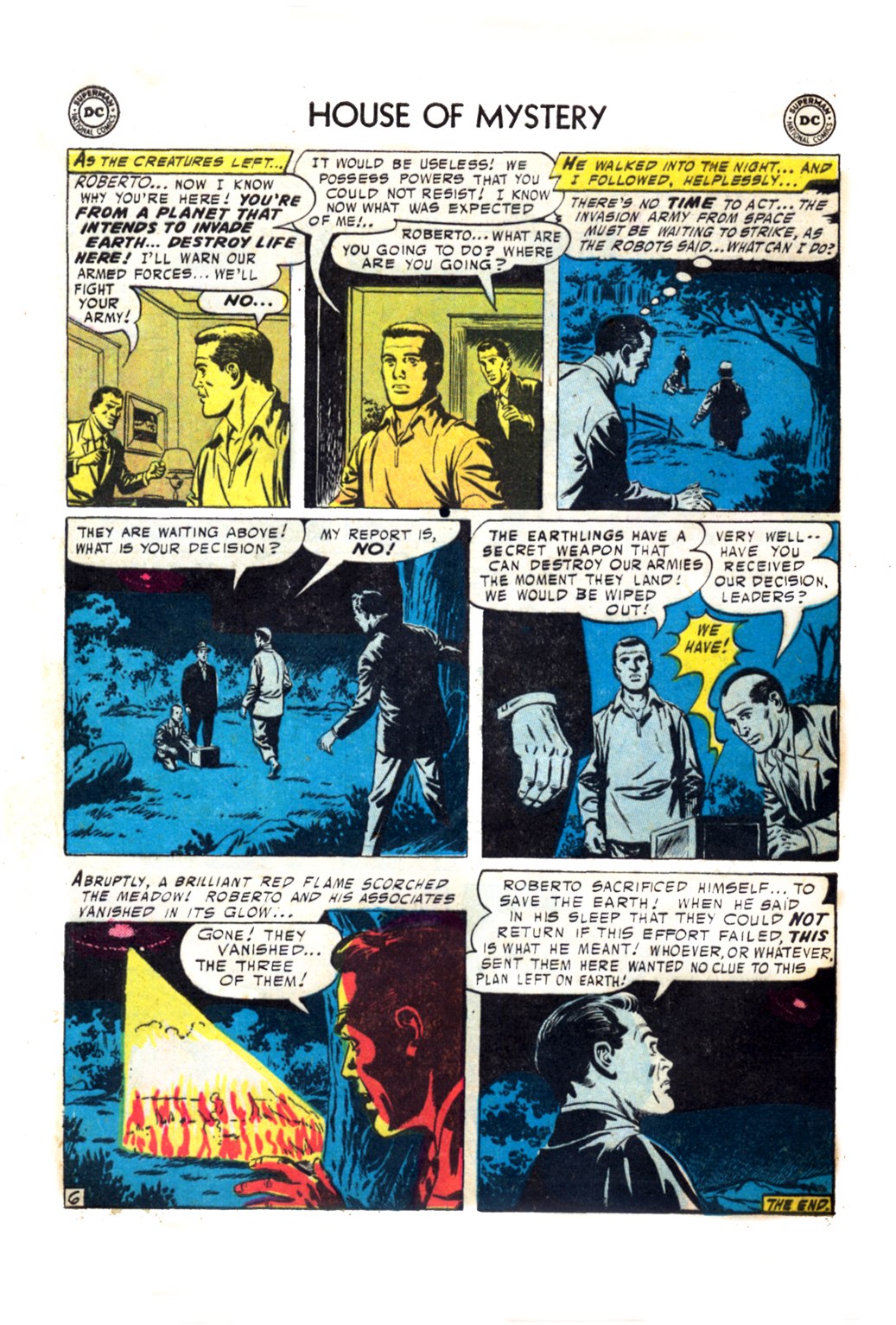 Read online House of Mystery (1951) comic -  Issue #56 - 32