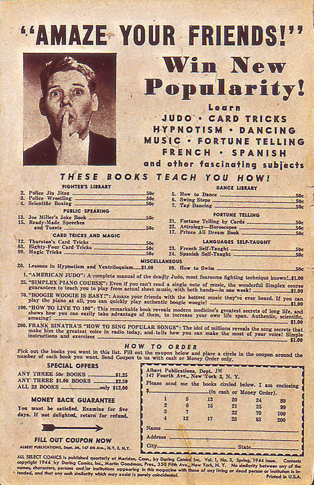 Read online All-Select Comics comic -  Issue #3 - 2