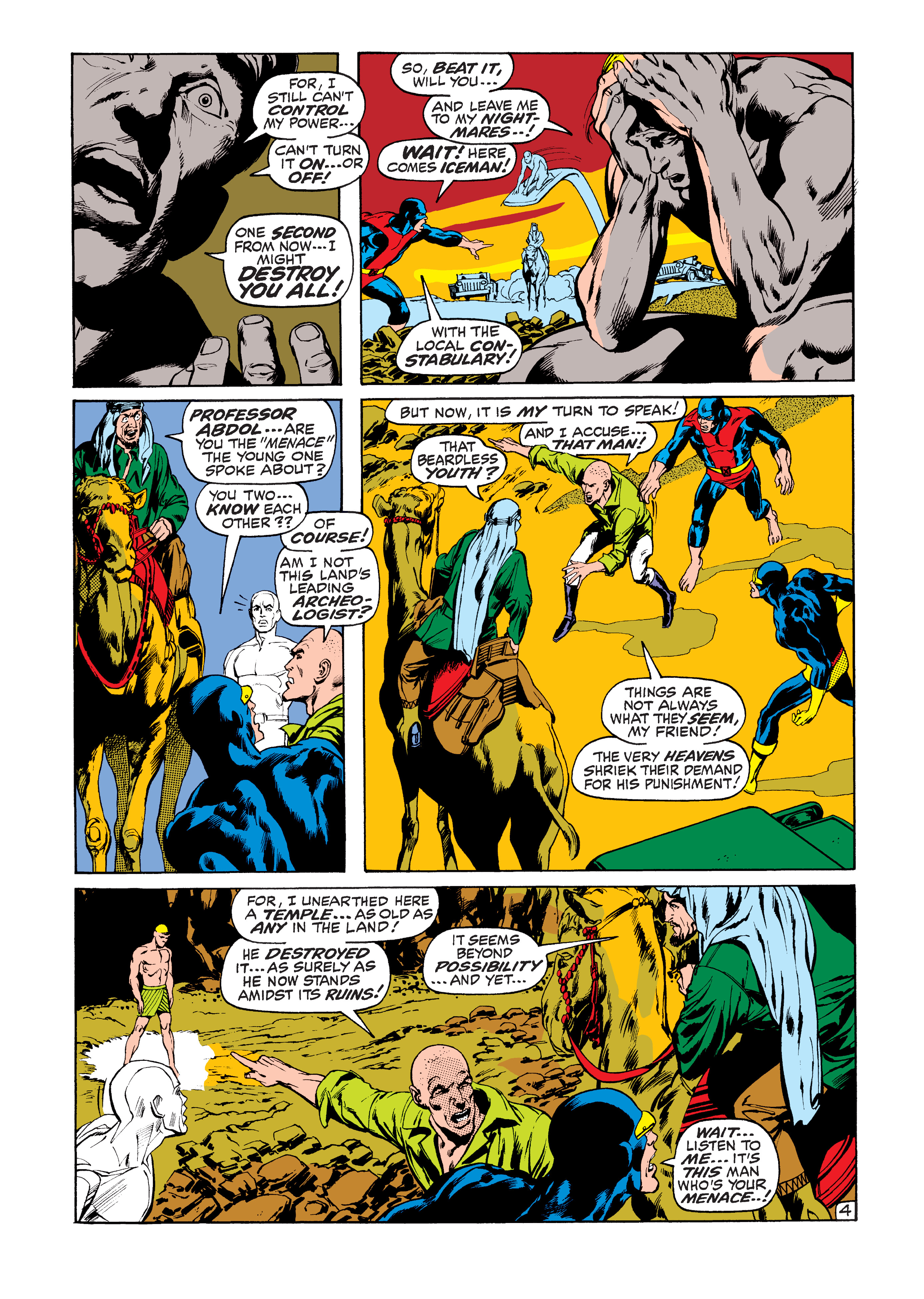 Read online X-Men by Roy Thomas & Neal Adams Gallery Edition comic -  Issue # TPB (Part 1) - 24