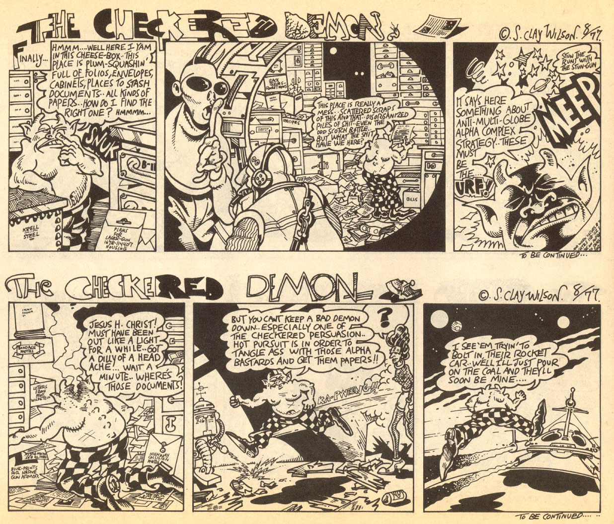 Read online The Checkered Demon comic -  Issue #3 - 7