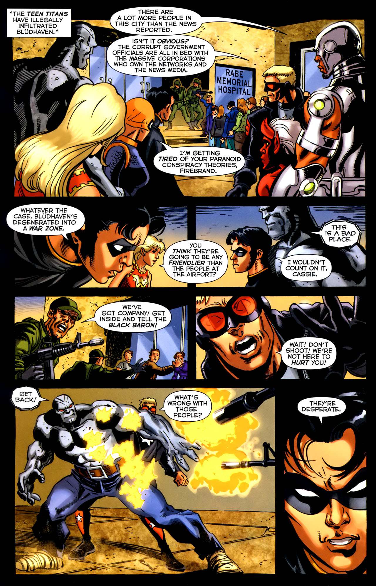 Read online Crisis Aftermath: The Battle for Bludhaven comic -  Issue #4 - 9