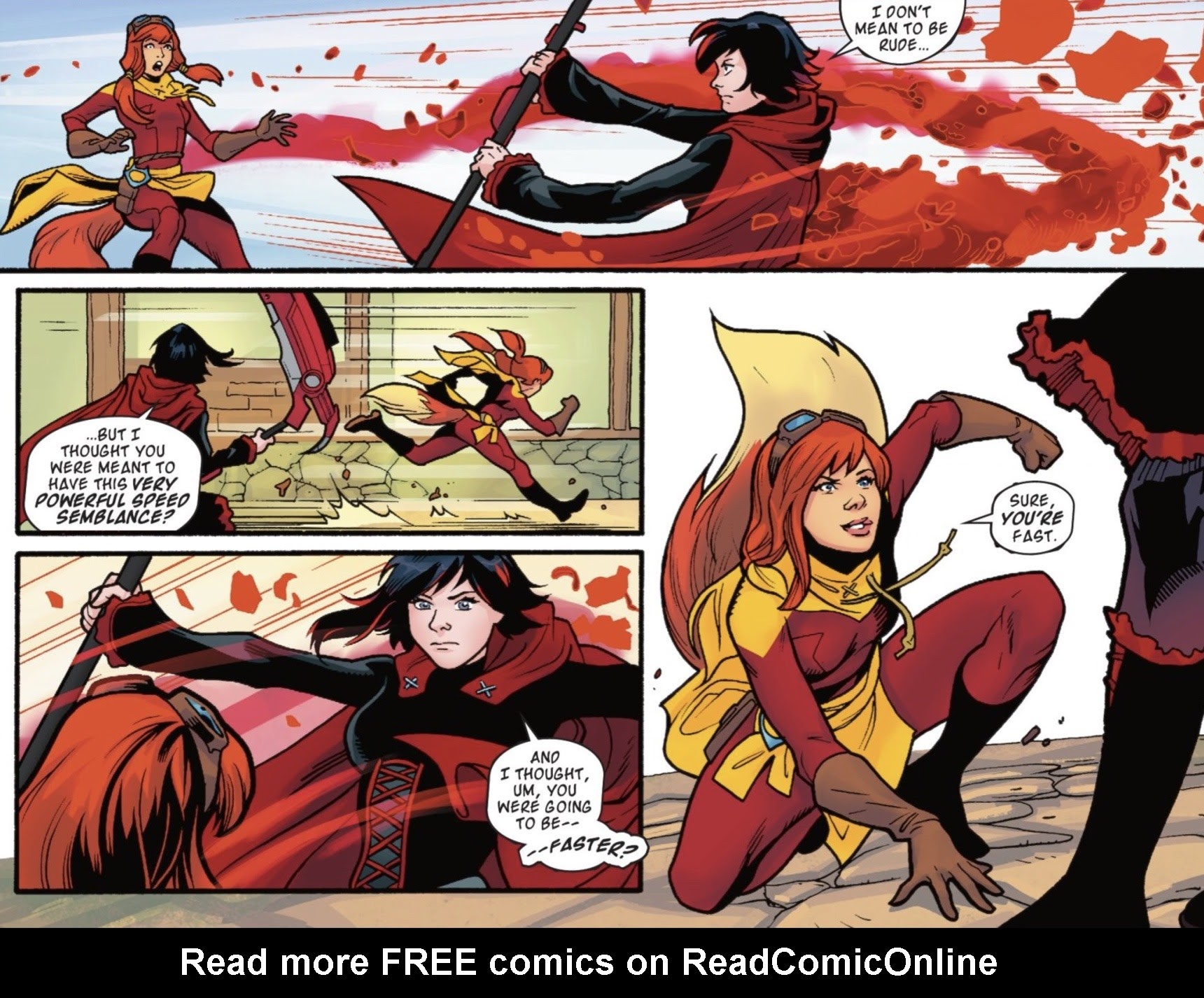 Read online RWBY/Justice League comic -  Issue #5 - 7