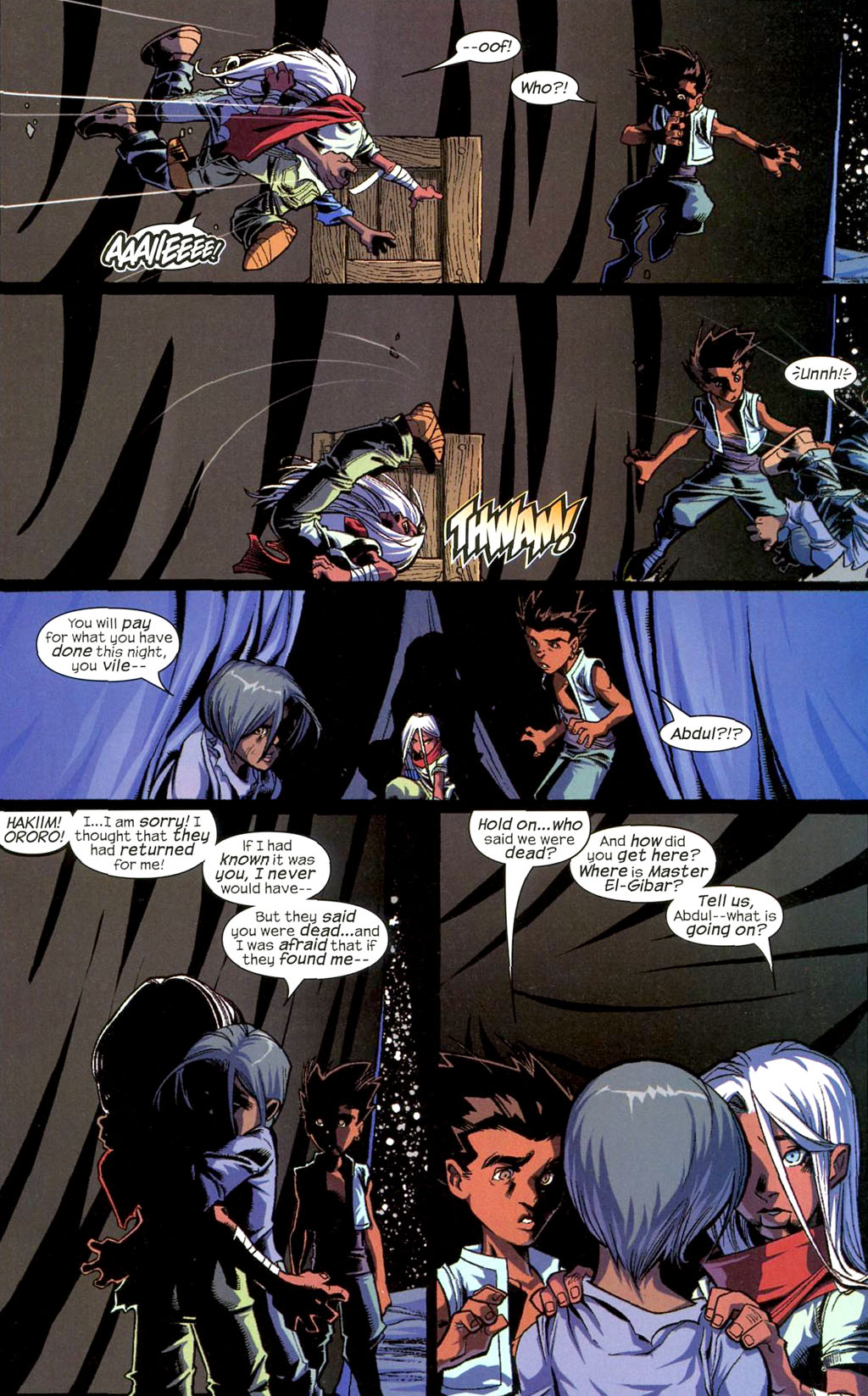 Read online Ororo: Before the Storm comic -  Issue #4 - 8