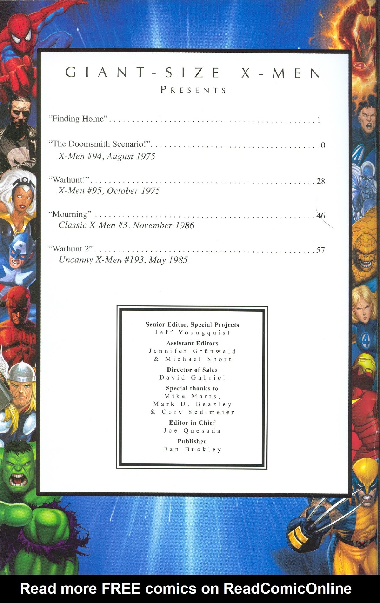 Read online Giant-Size X-Men comic -  Issue #4 - 2