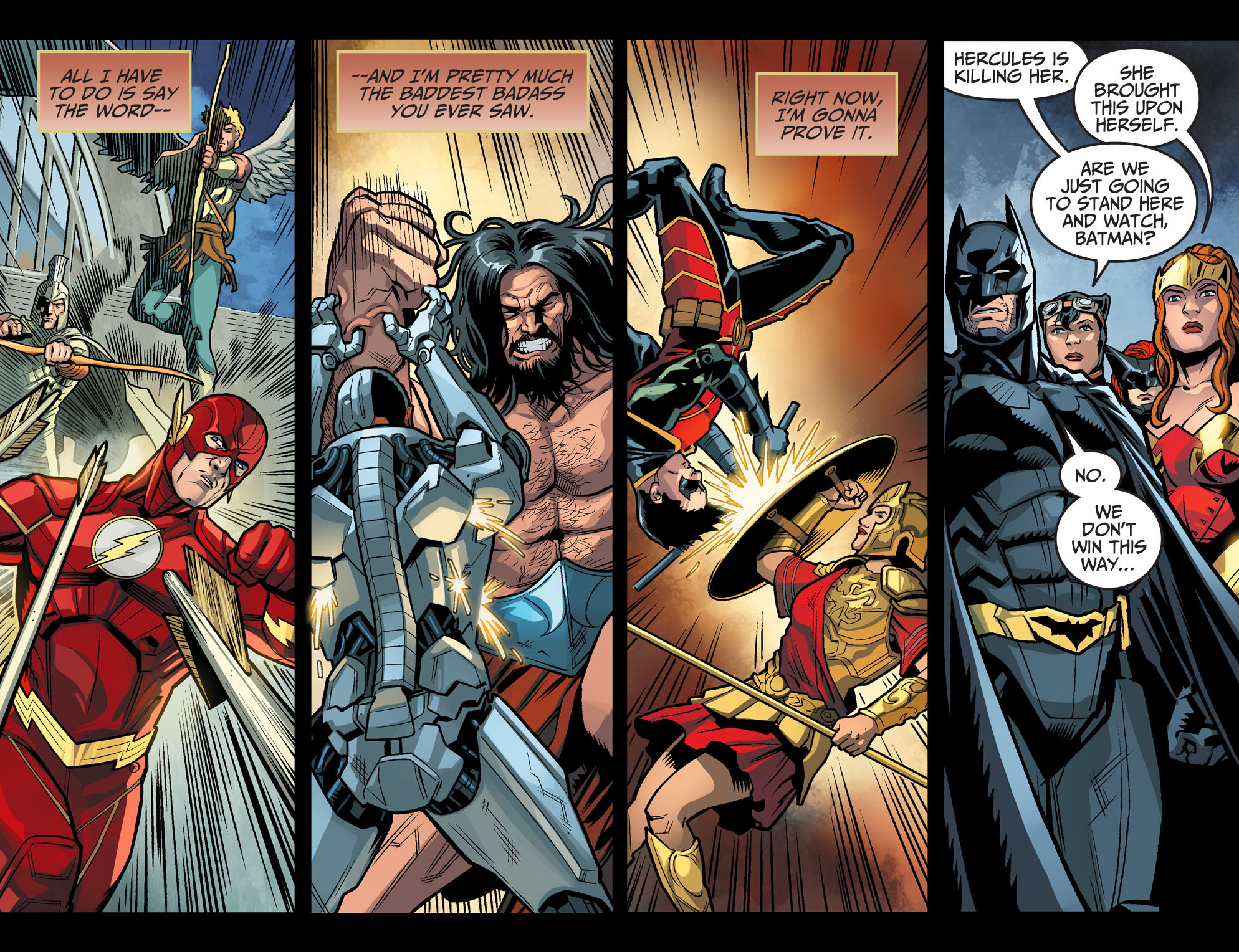 Read online Injustice: Gods Among Us Year Four comic -  Issue #13 - 8