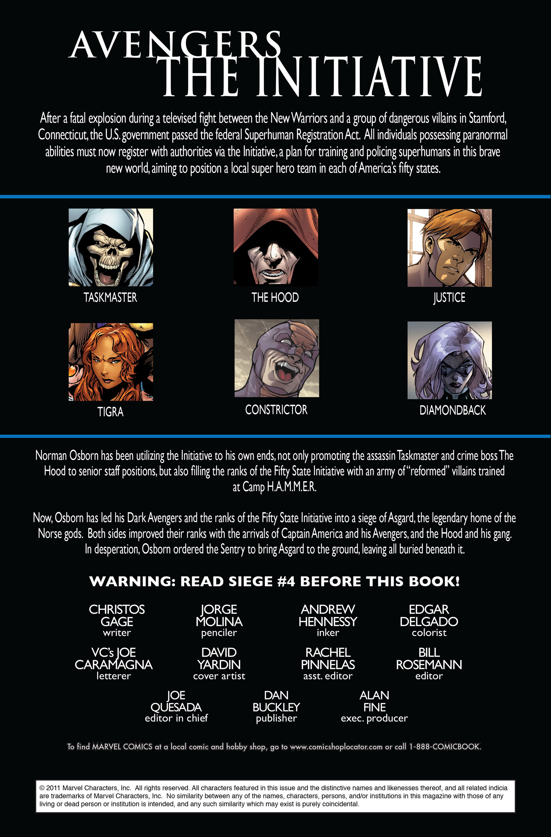 Read online Avengers: The Initiative comic -  Issue #35 - 2