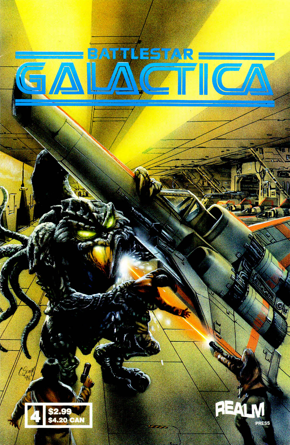 Read online Battlestar Galactica (1997) comic -  Issue #4 - 1