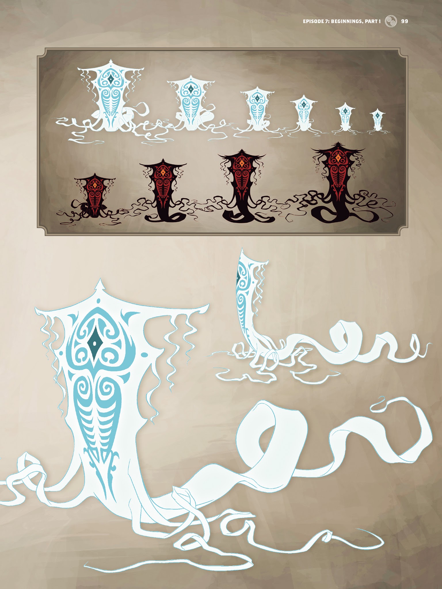 Read online The Legend of Korra: The Art of the Animated Series comic -  Issue # TPB 2 - 92