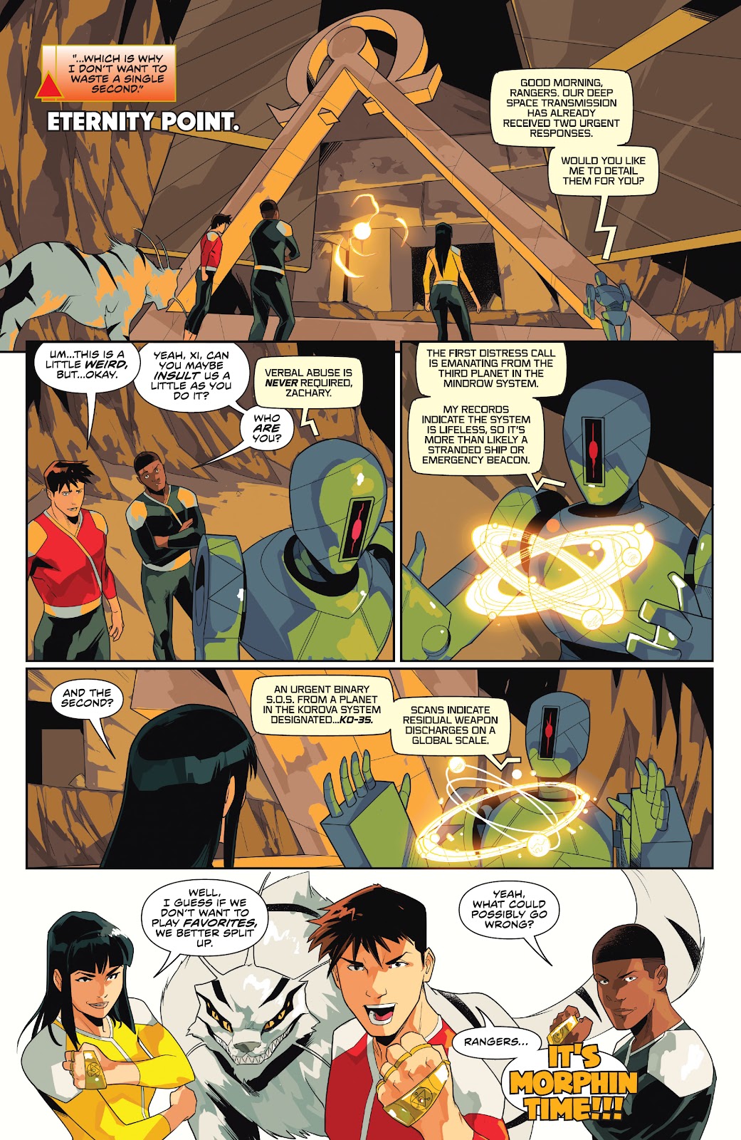 Power Rangers issue 18 - Page 5