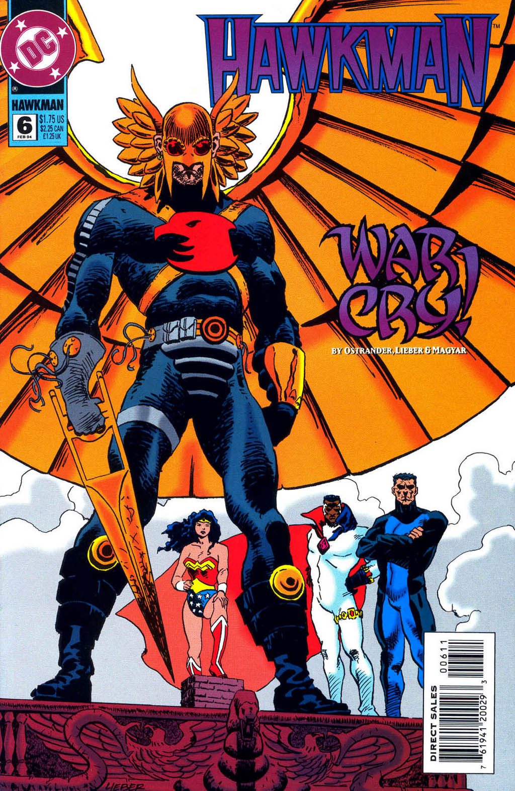 Read online Hawkman (1993) comic -  Issue #6 - 1